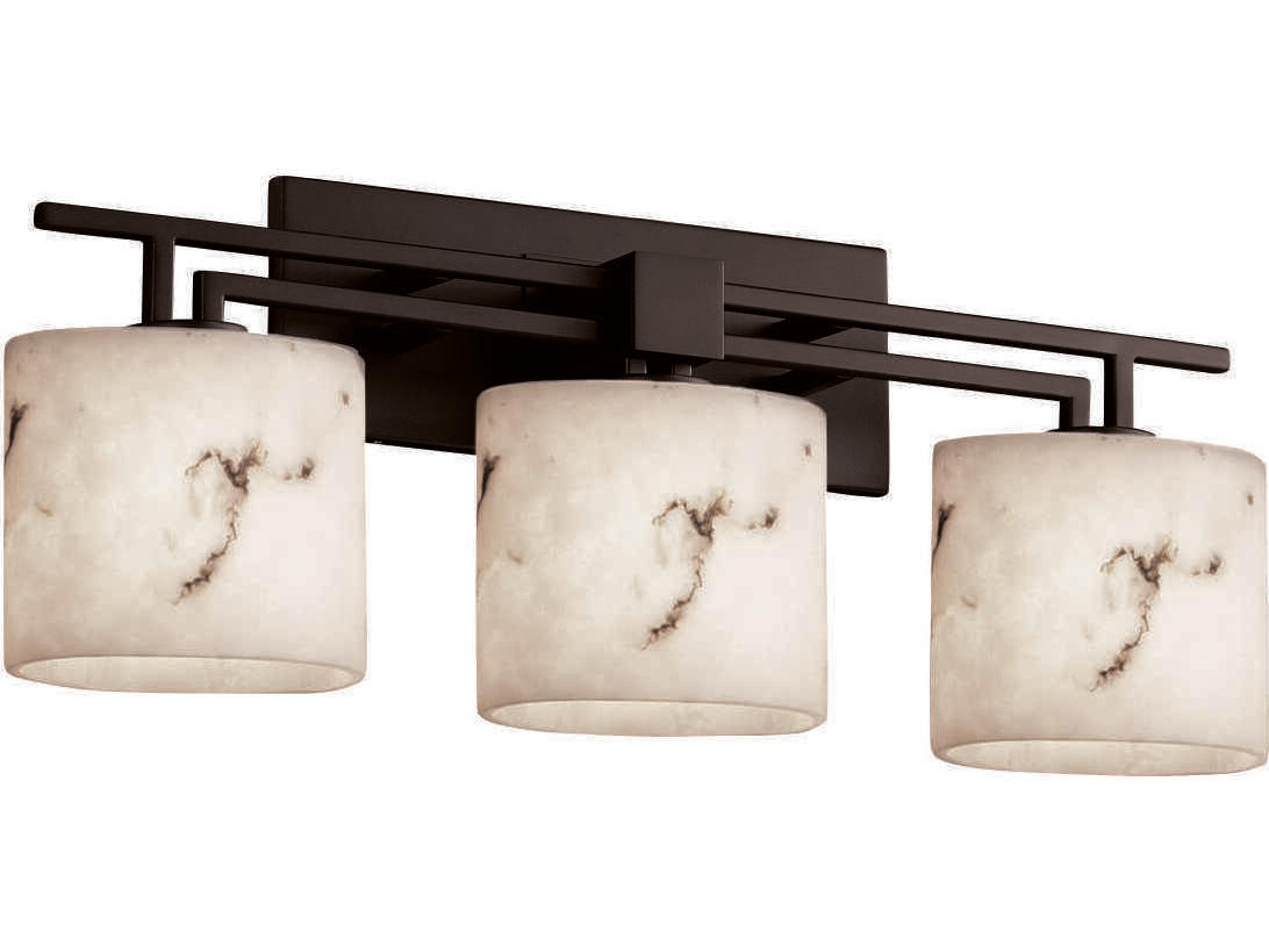 Justice Design Group Lumenaria 3-Light Chrome Vanity Light