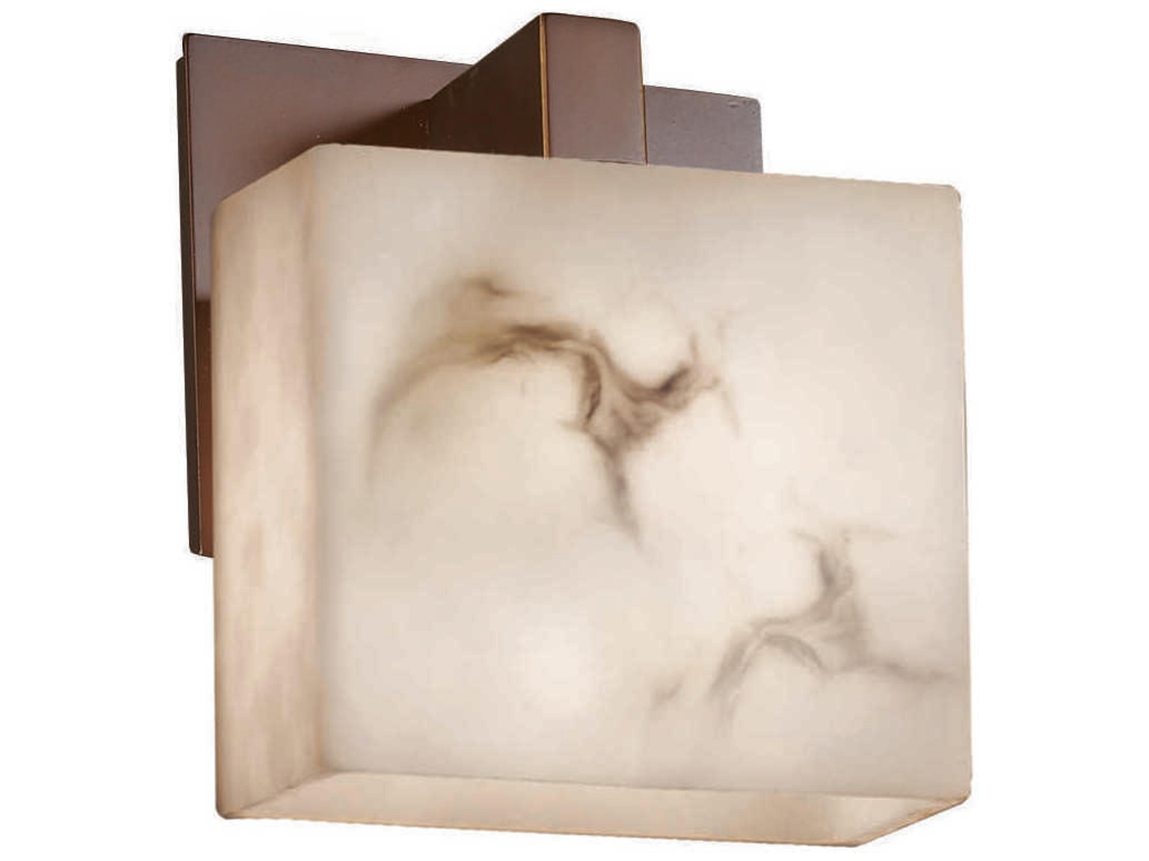 Justice Design Group Lumenaria 1-Light Nickel Wall Sconce