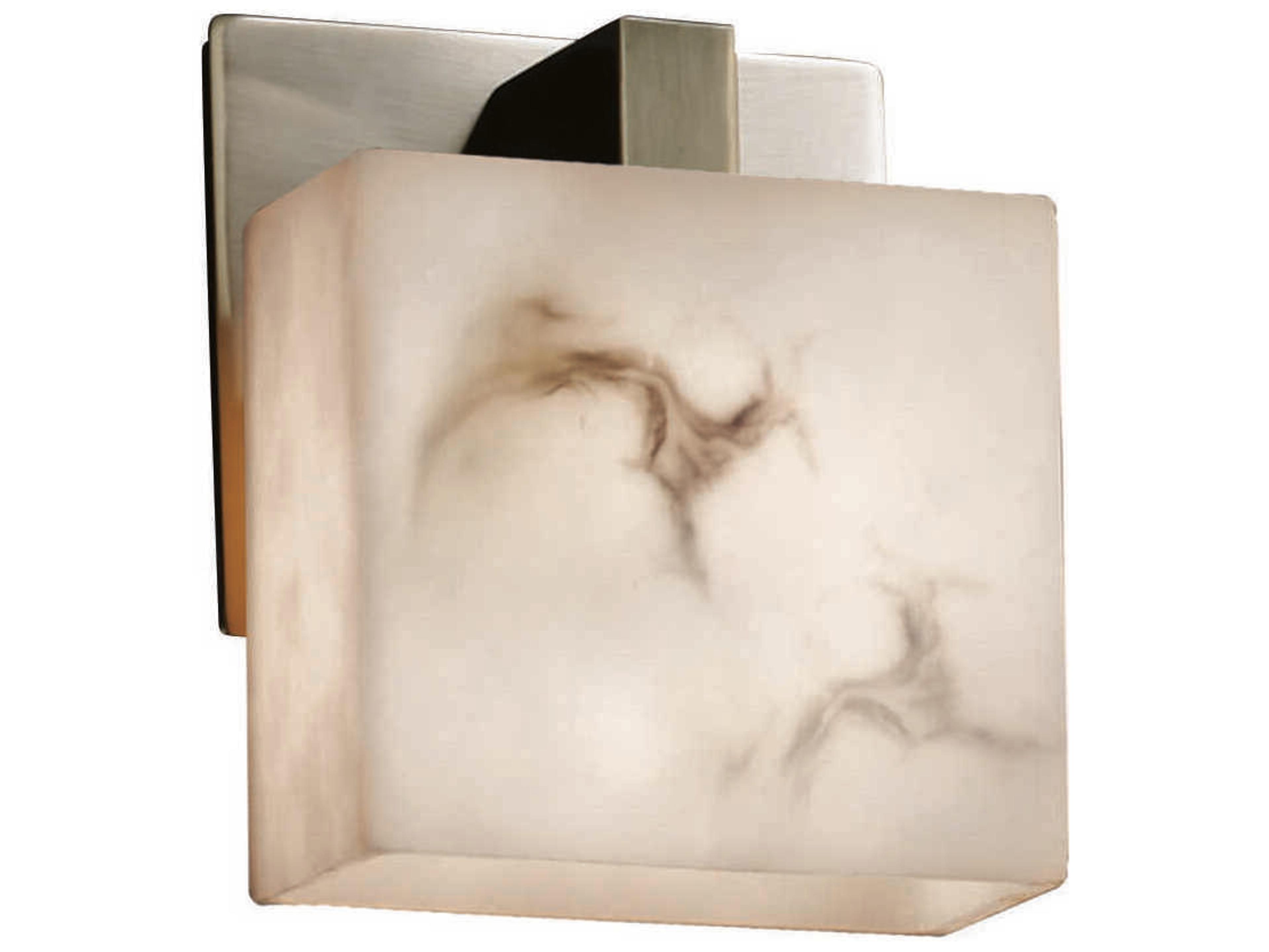 Justice Design Group Lumenaria 1-Light Nickel Wall Sconce