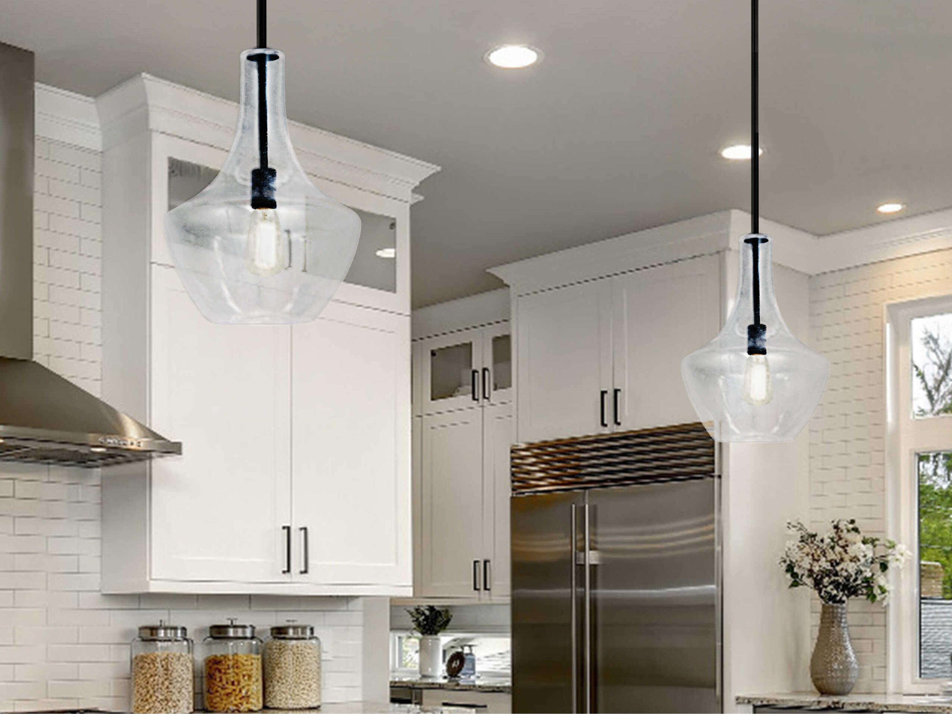 Justice Design Group Fusion 1-Light Brass Glass Pendant