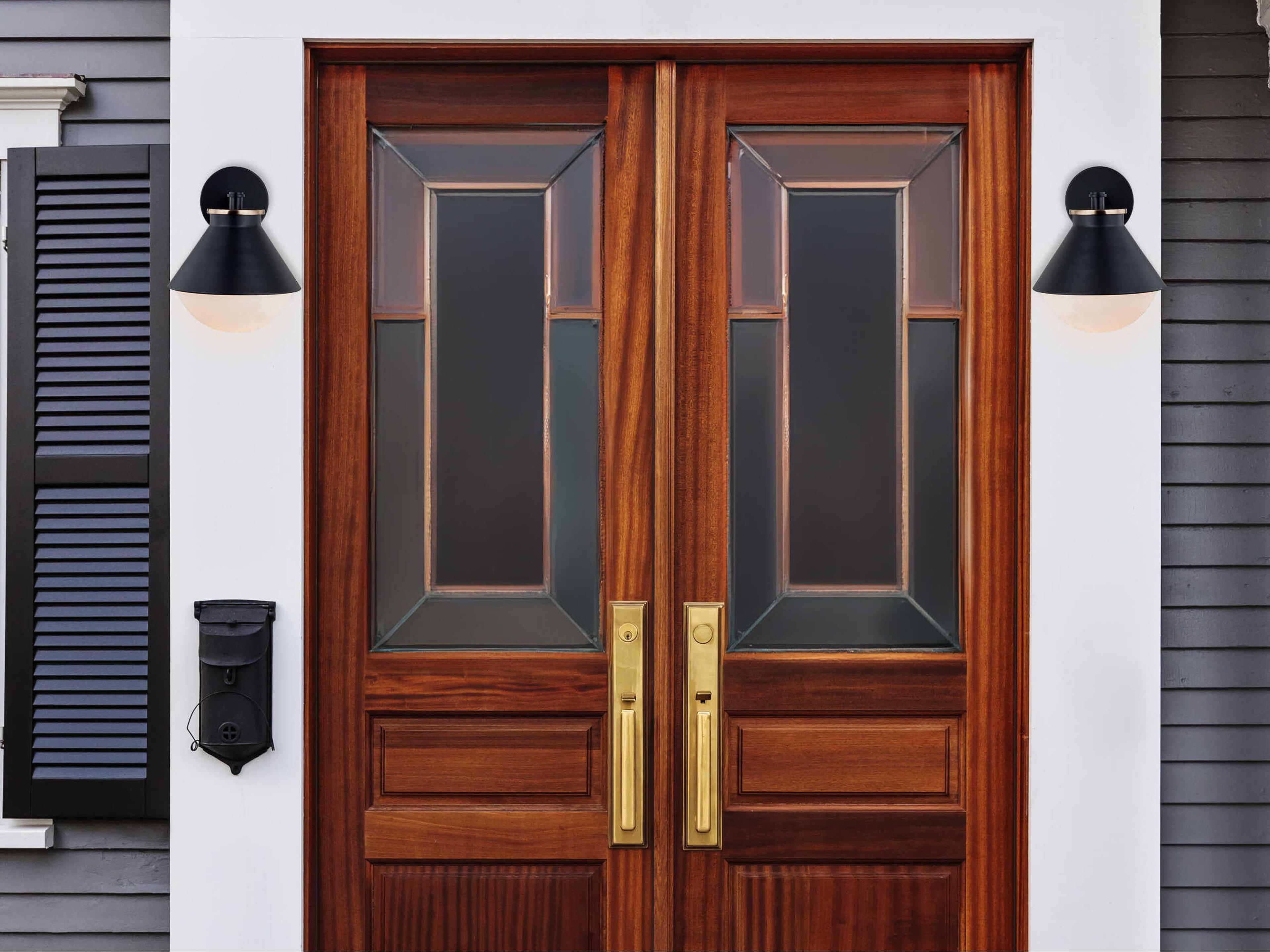 Justice Design Group Fusion Ravelle 1-Light Outdoor Wall Light