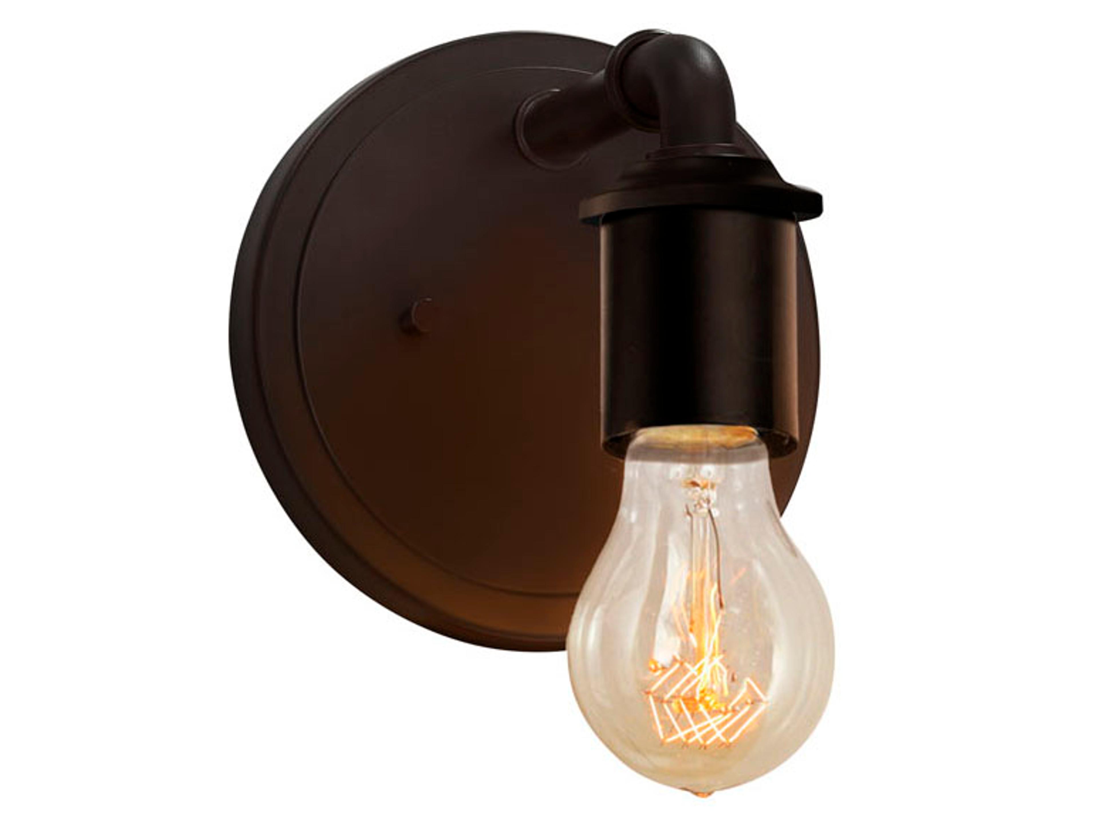 Justice Design Group 1-Light Nickel Wall Sconce