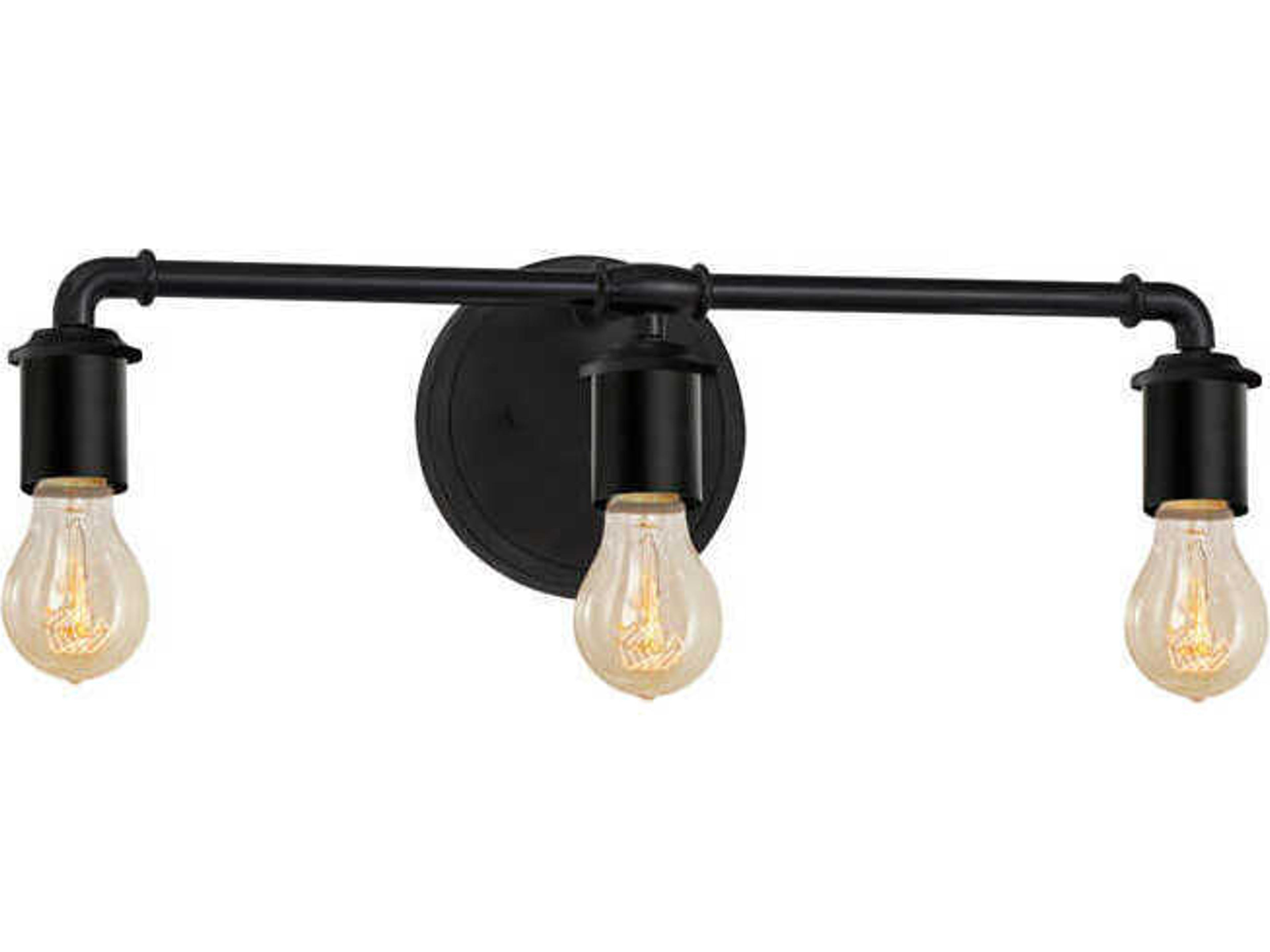 Justice Design Group 3-Light Chrome Vanity Light