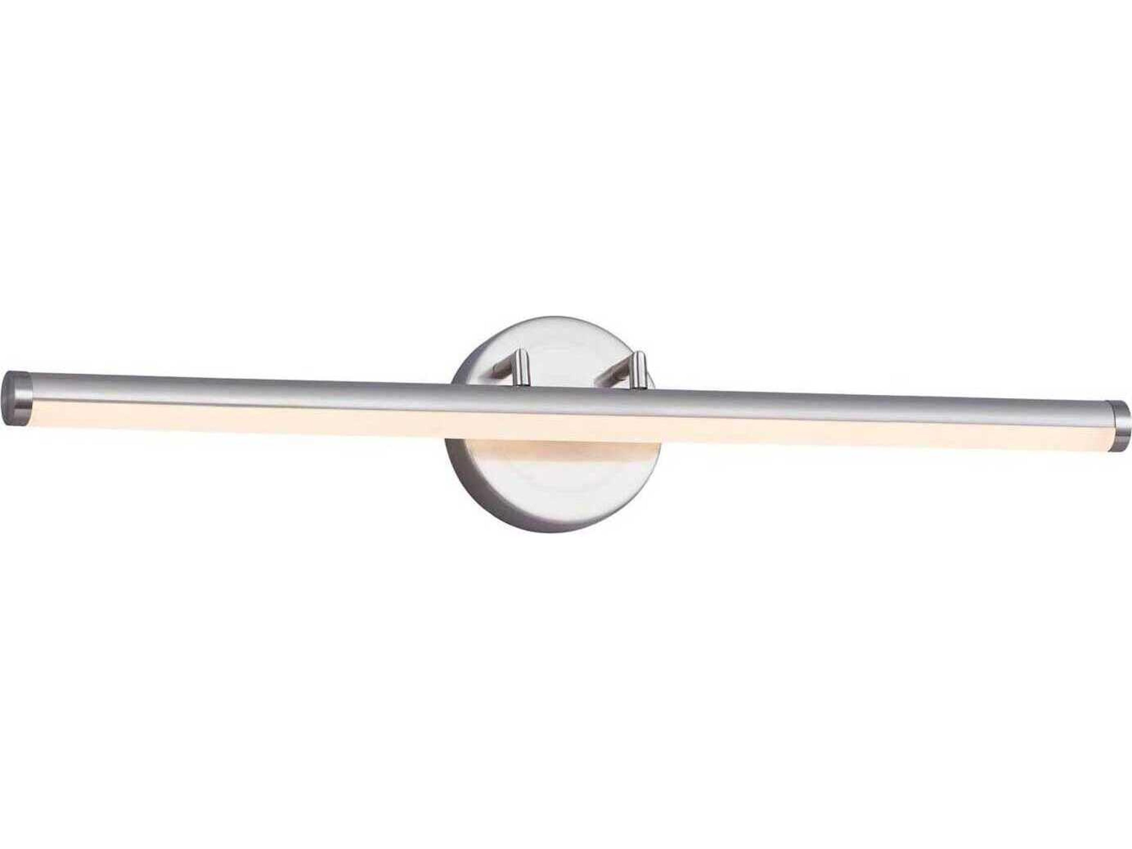 Brushed Nickel LED Vanity Light
