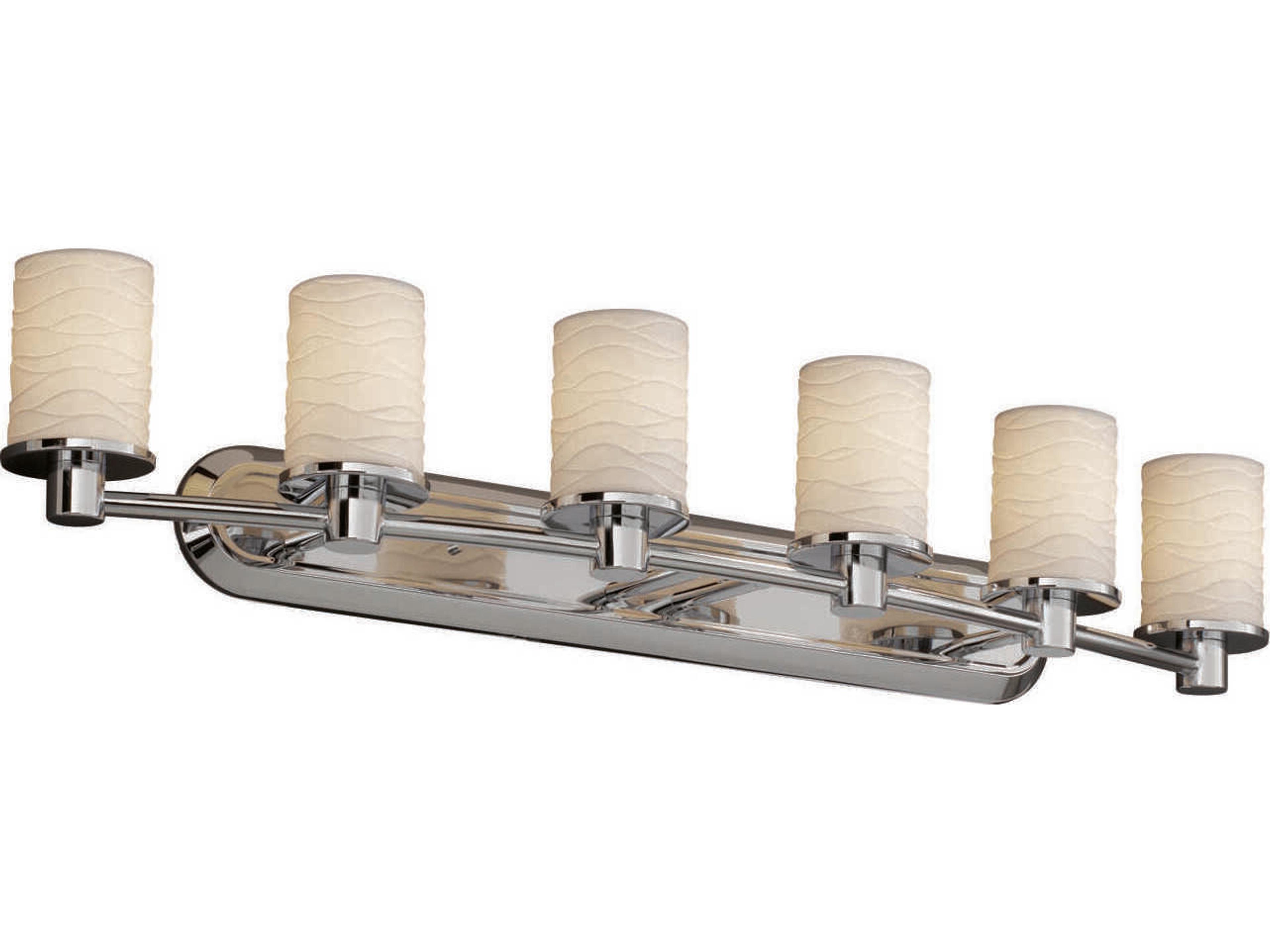 Limoges 6-Light Chrome Vanity Light