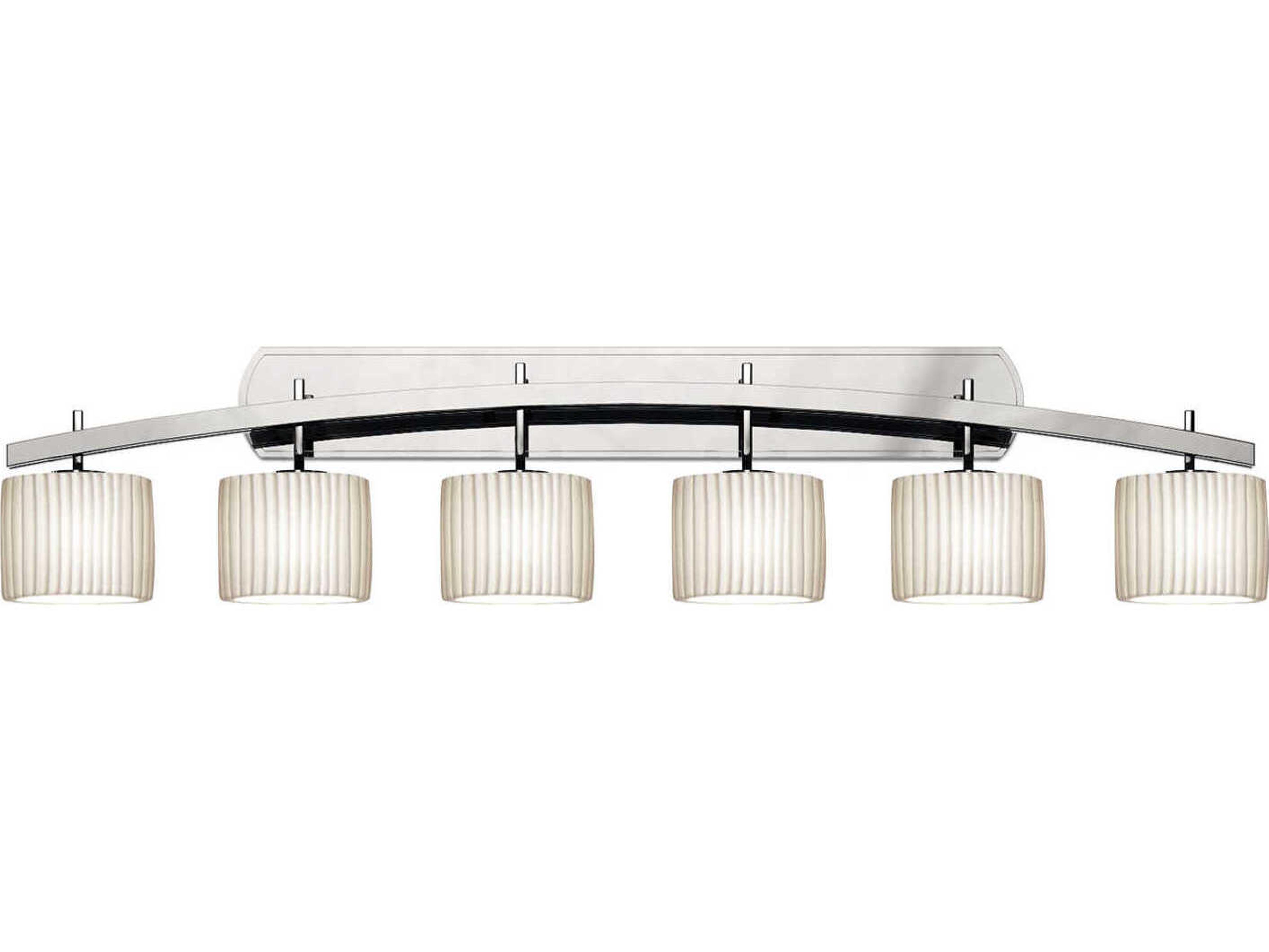 Limoges 6-Light Chrome Vanity Light