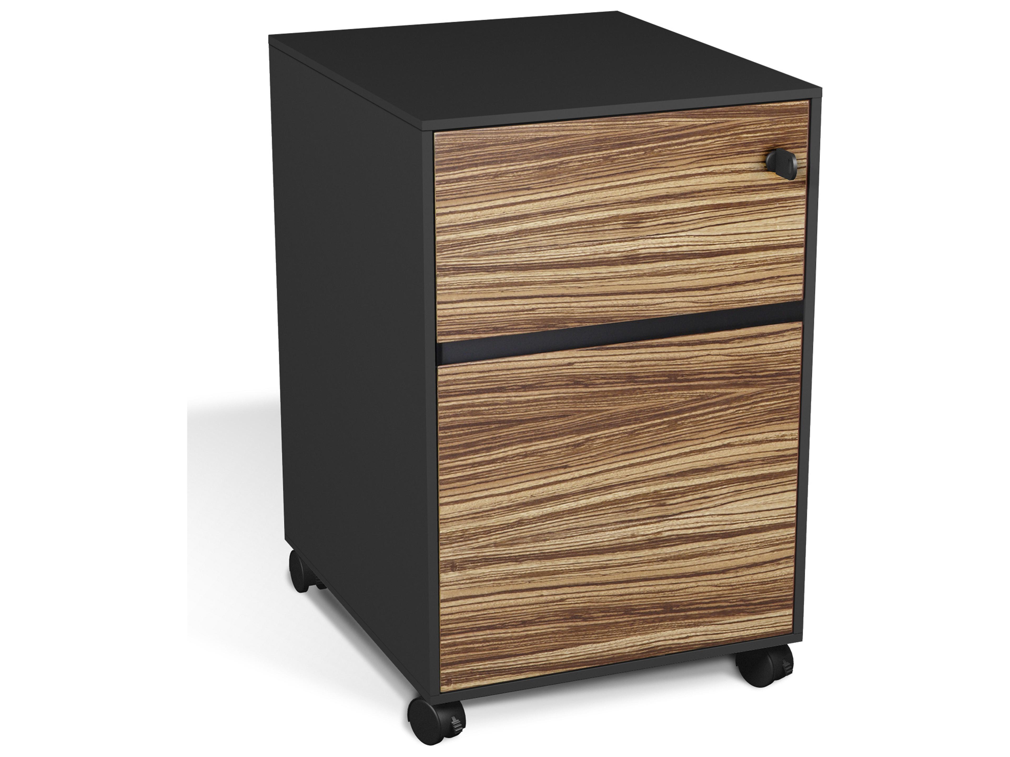 Zebrano File Cabinet