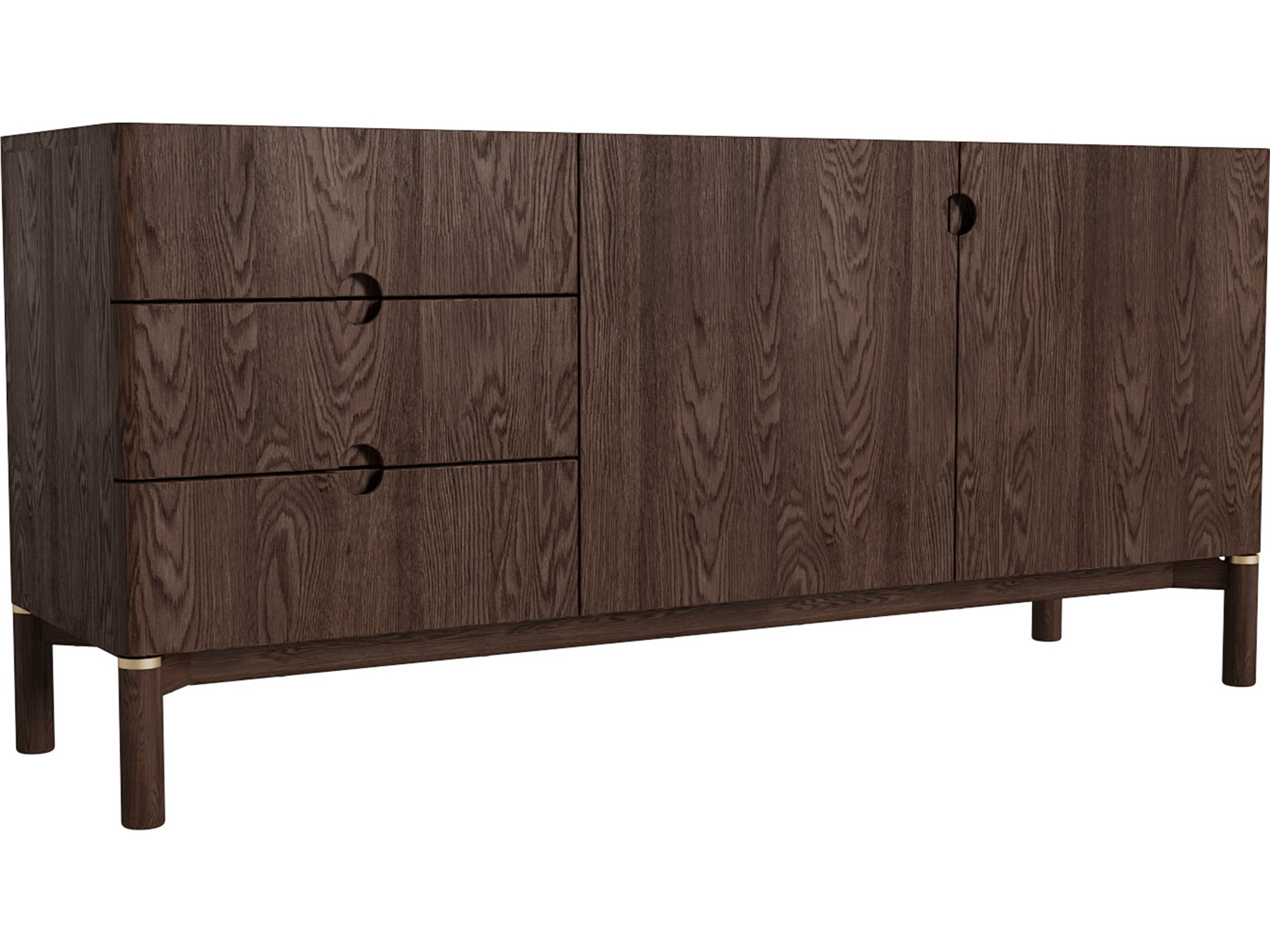 Arun 63" Oak Wood Sideboard