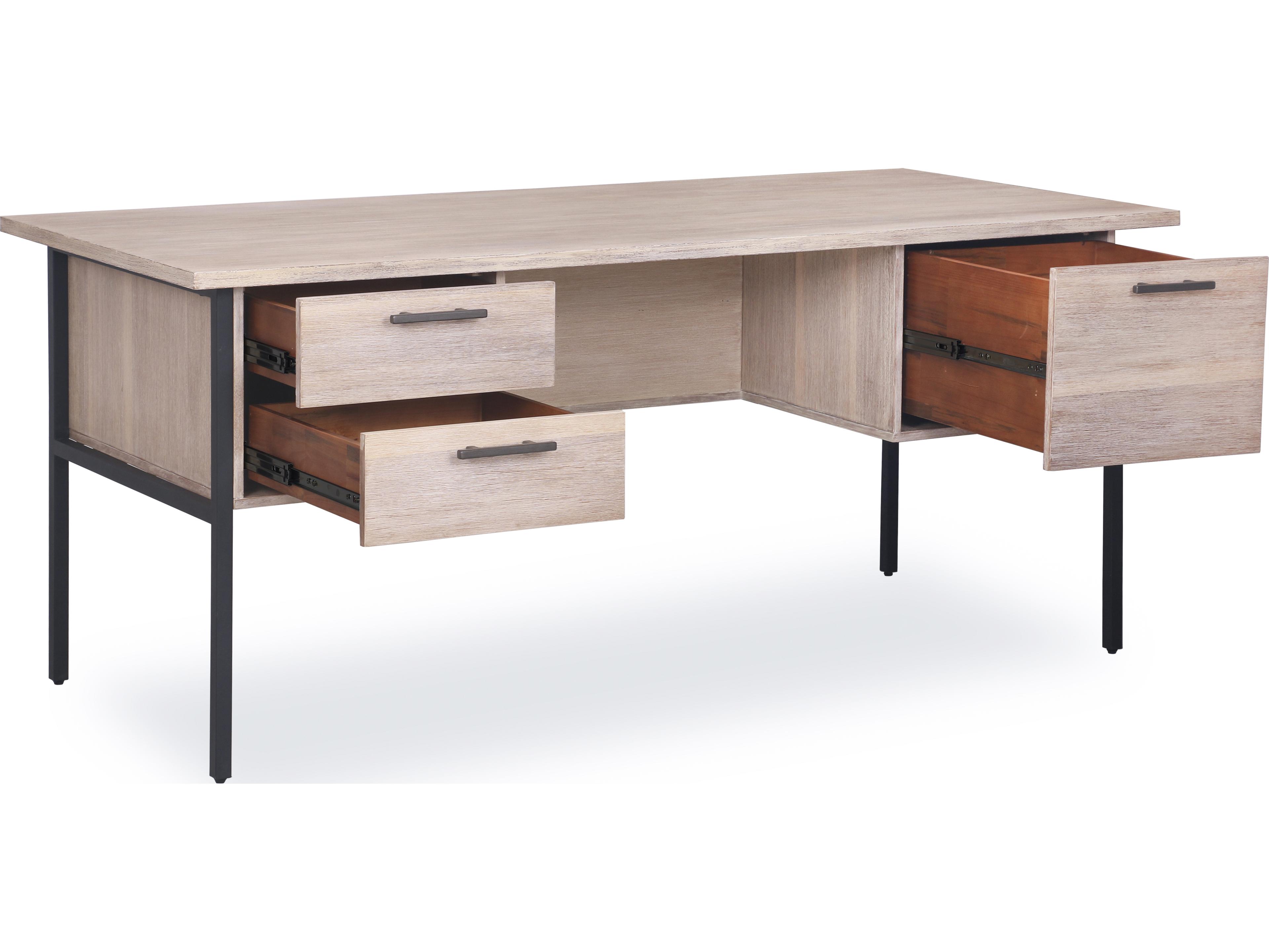 Unique Furniture Cascade Beige Ply Wood Writing Desk