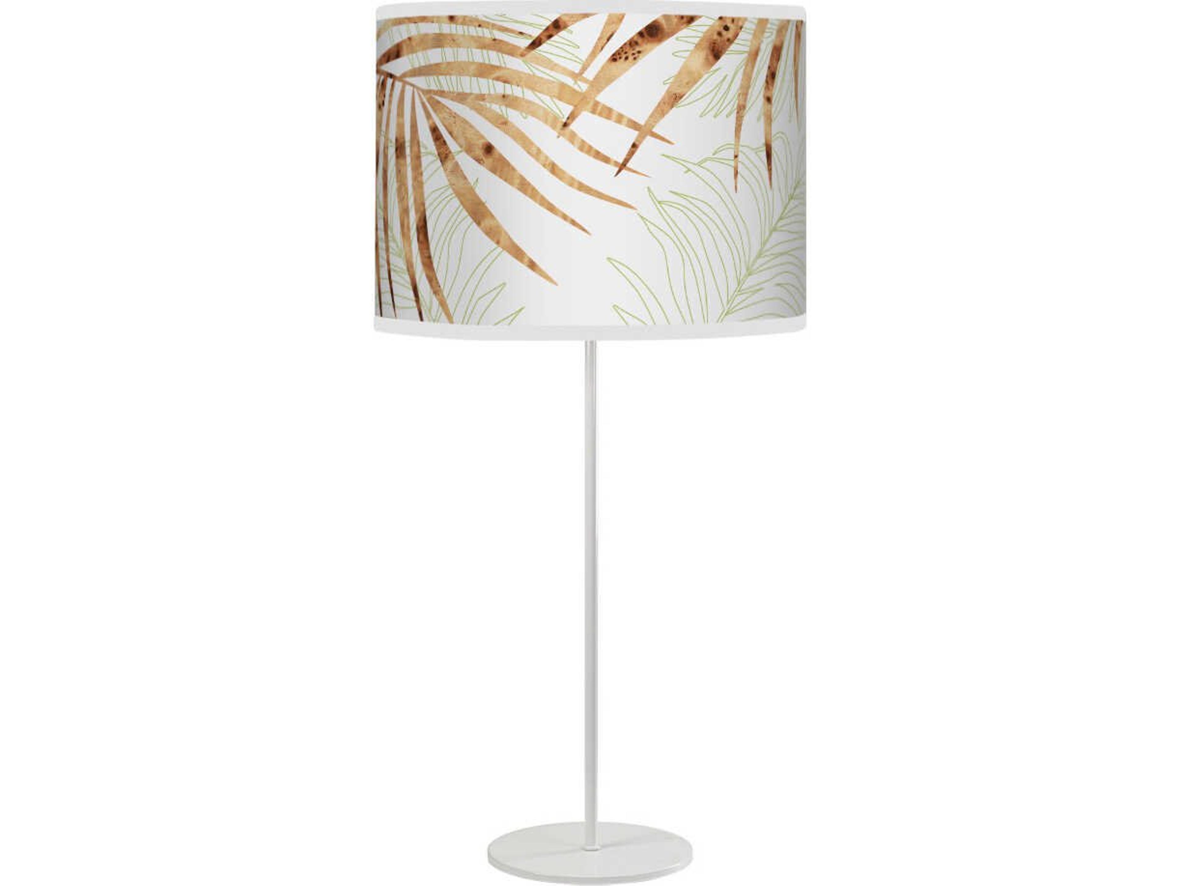 Palm Printed Tyler Green Table Lamp