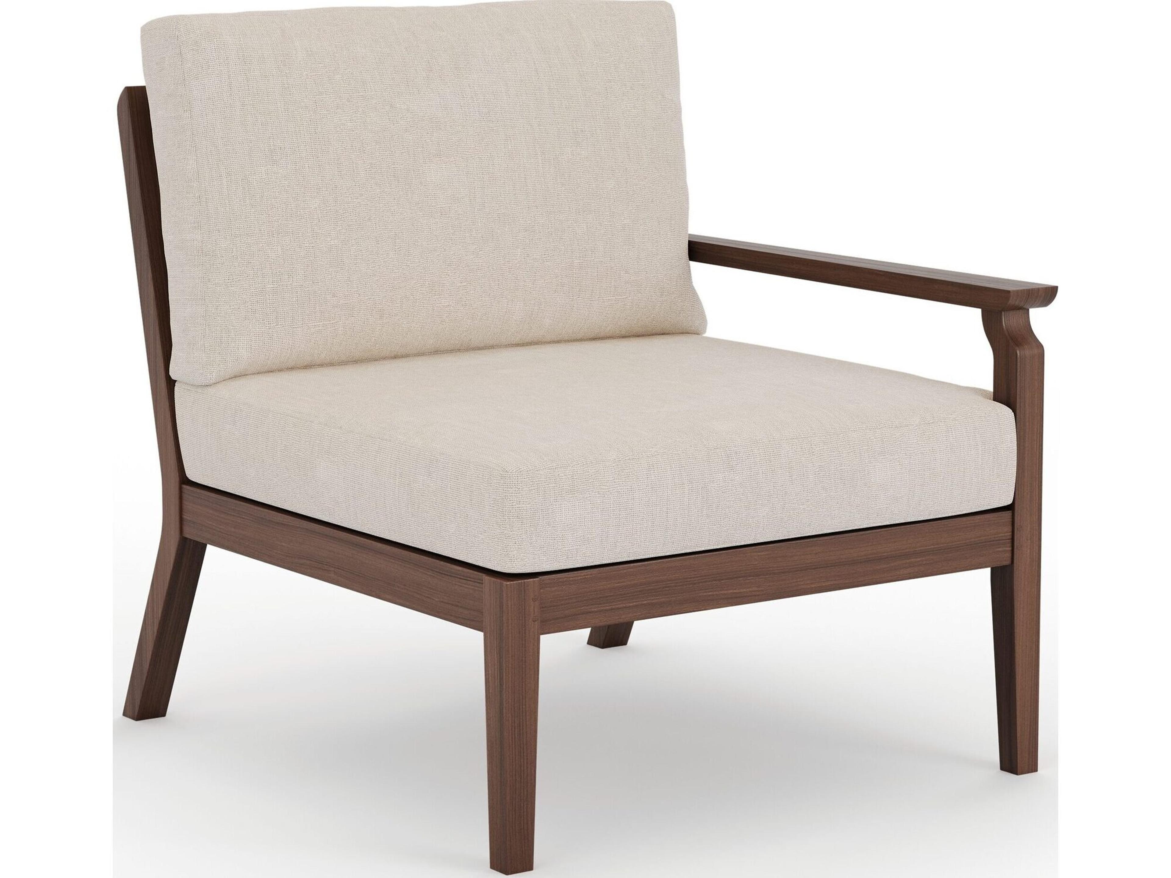 Topaz Stacking Sling Arm Chair Modern Ipe