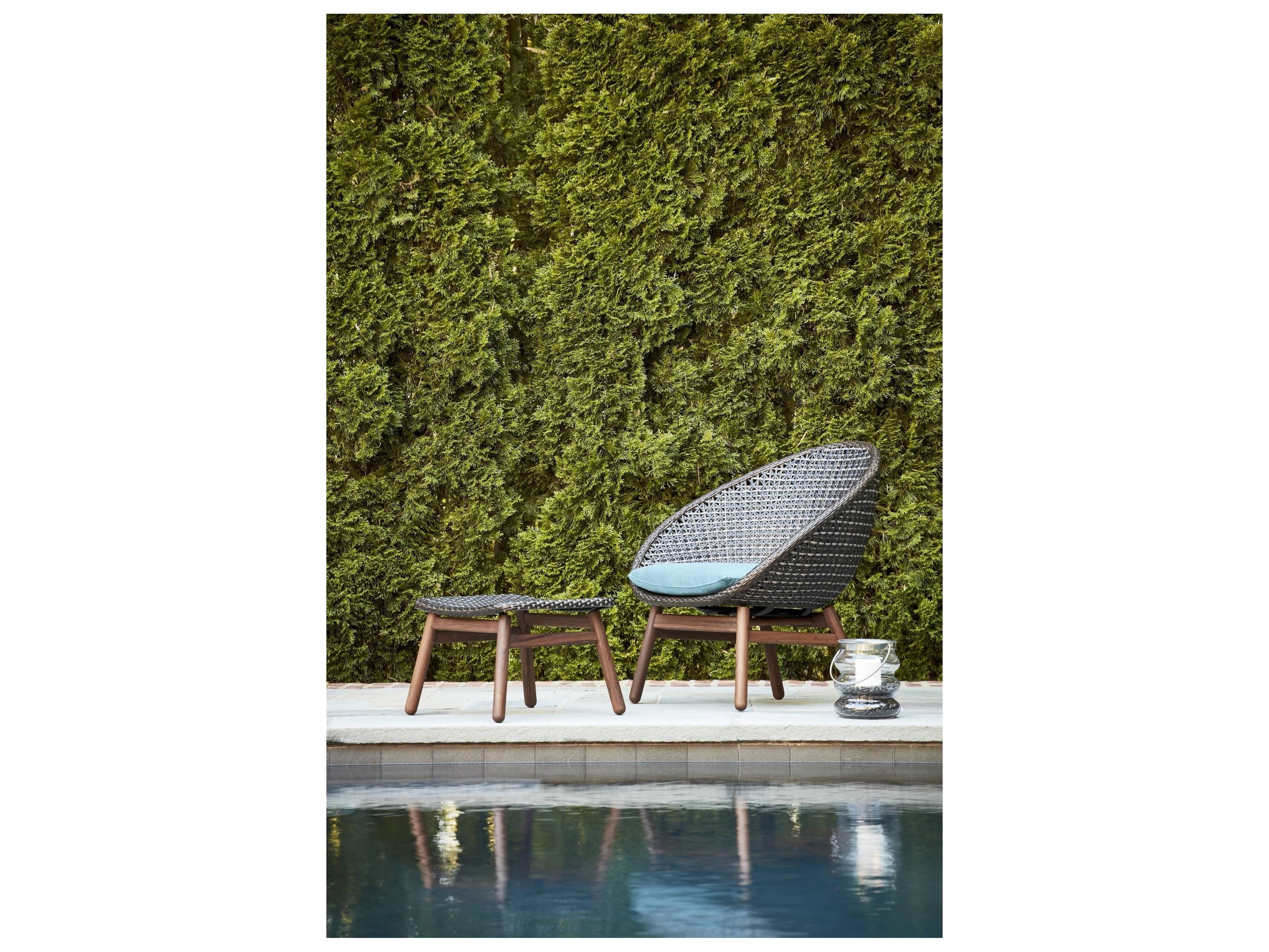 Jensen Outdoor Furniture Nest IPE Ottoman