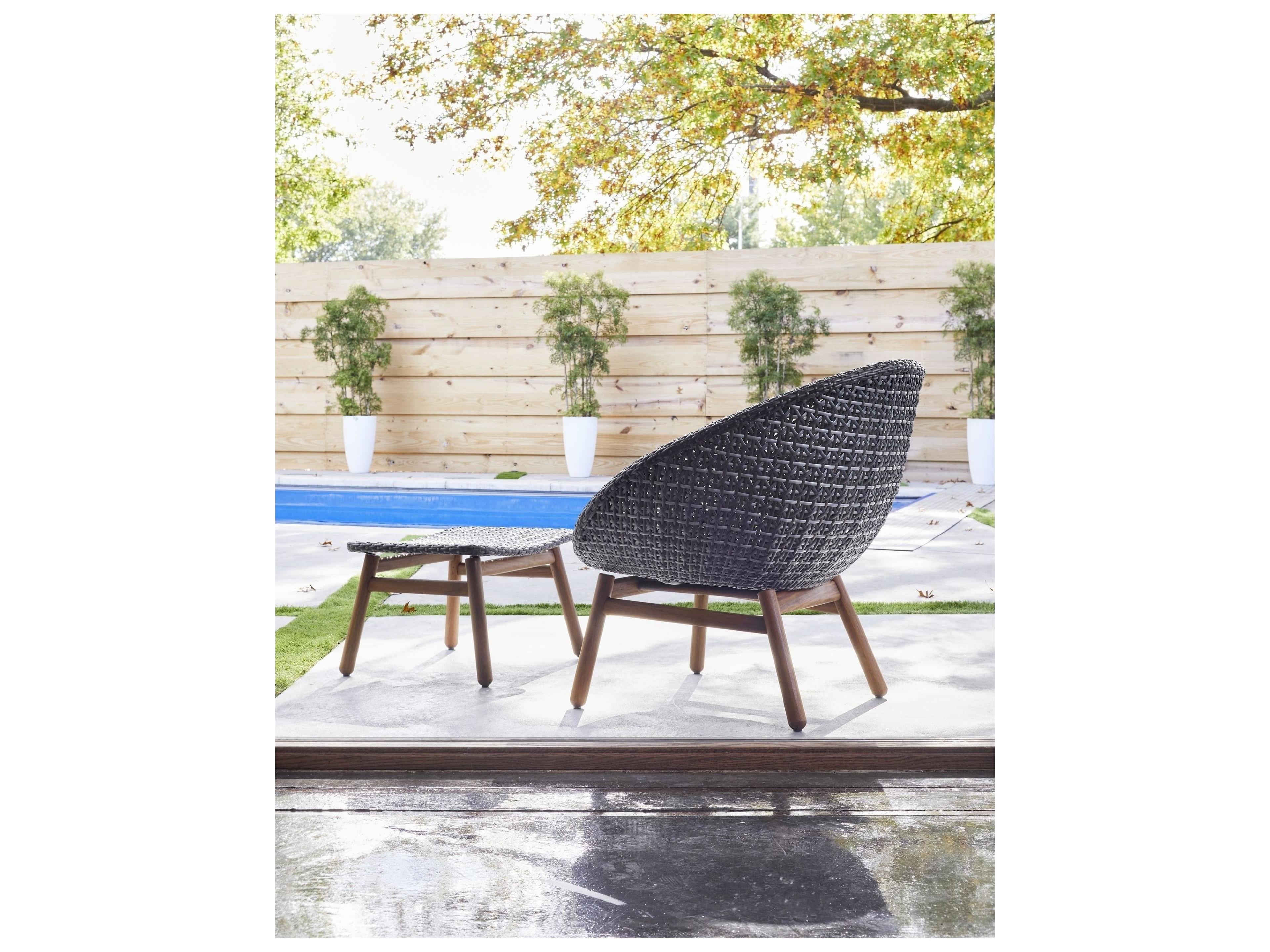 Jensen Outdoor Furniture Nest IPE Ottoman