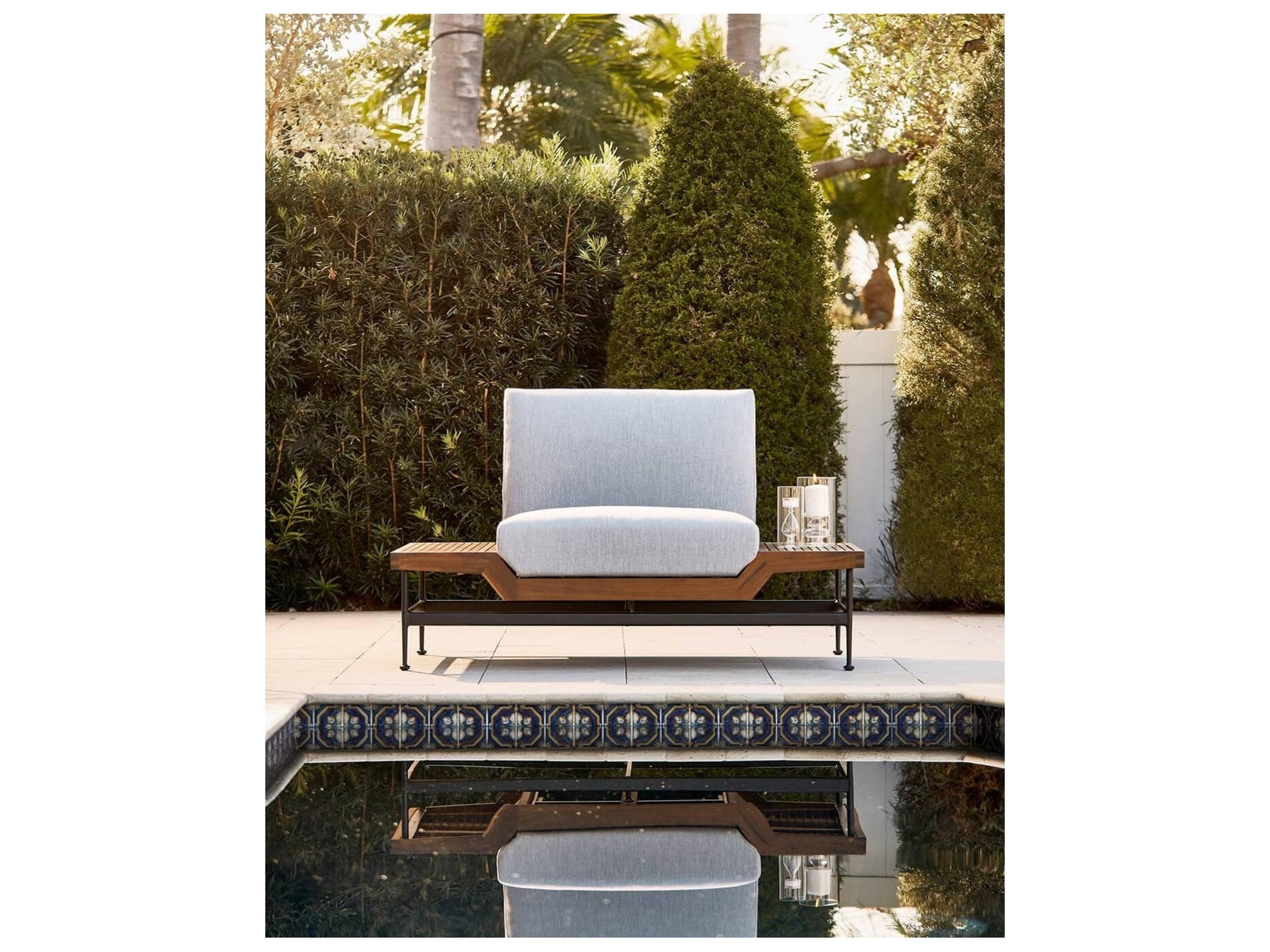 Jensen Outdoor Furniture Jett IPE Lounge Chair with LPE Tops