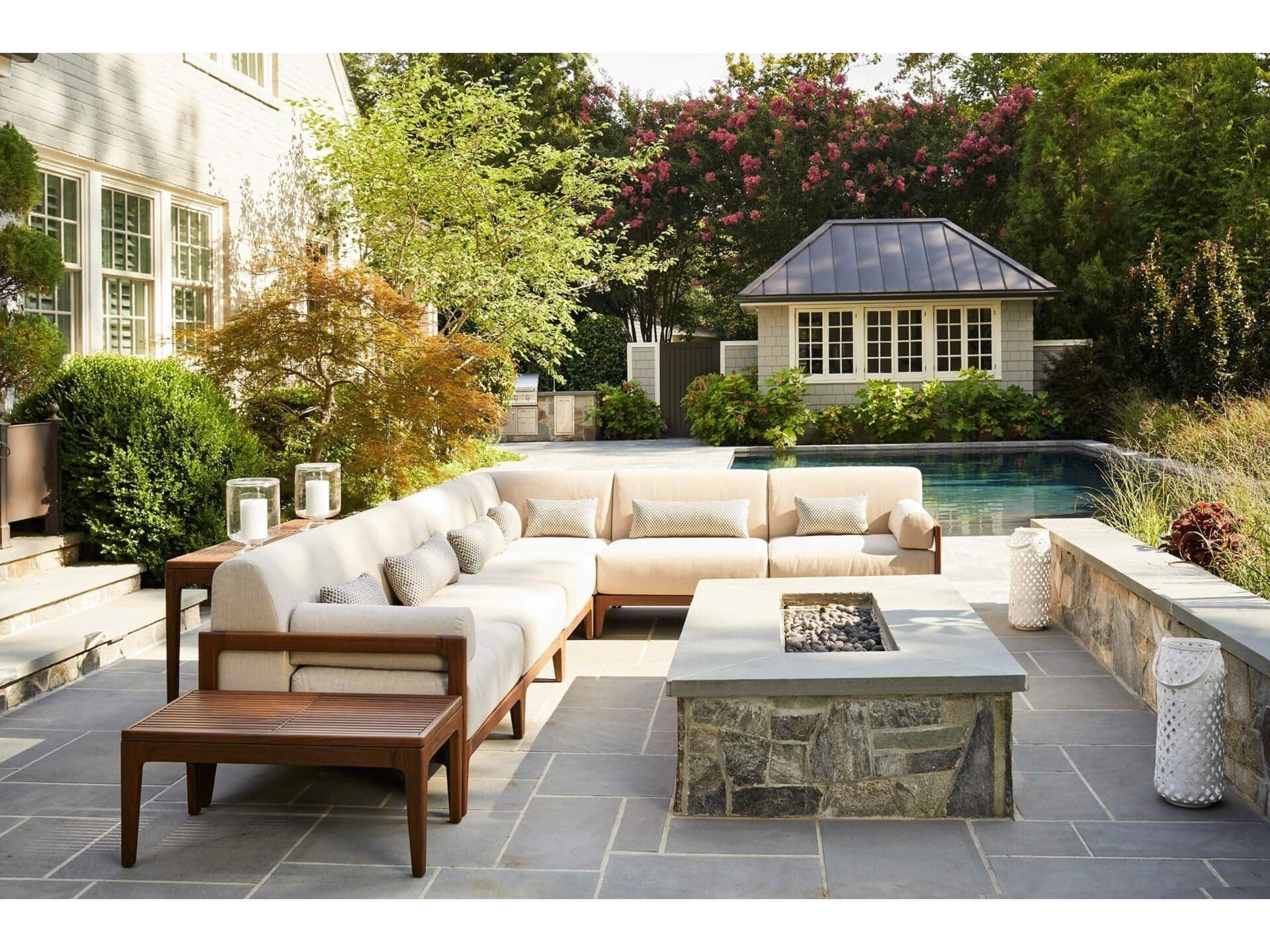 Jensen Outdoor Furniture Mix IPE End Seat-Left/Right