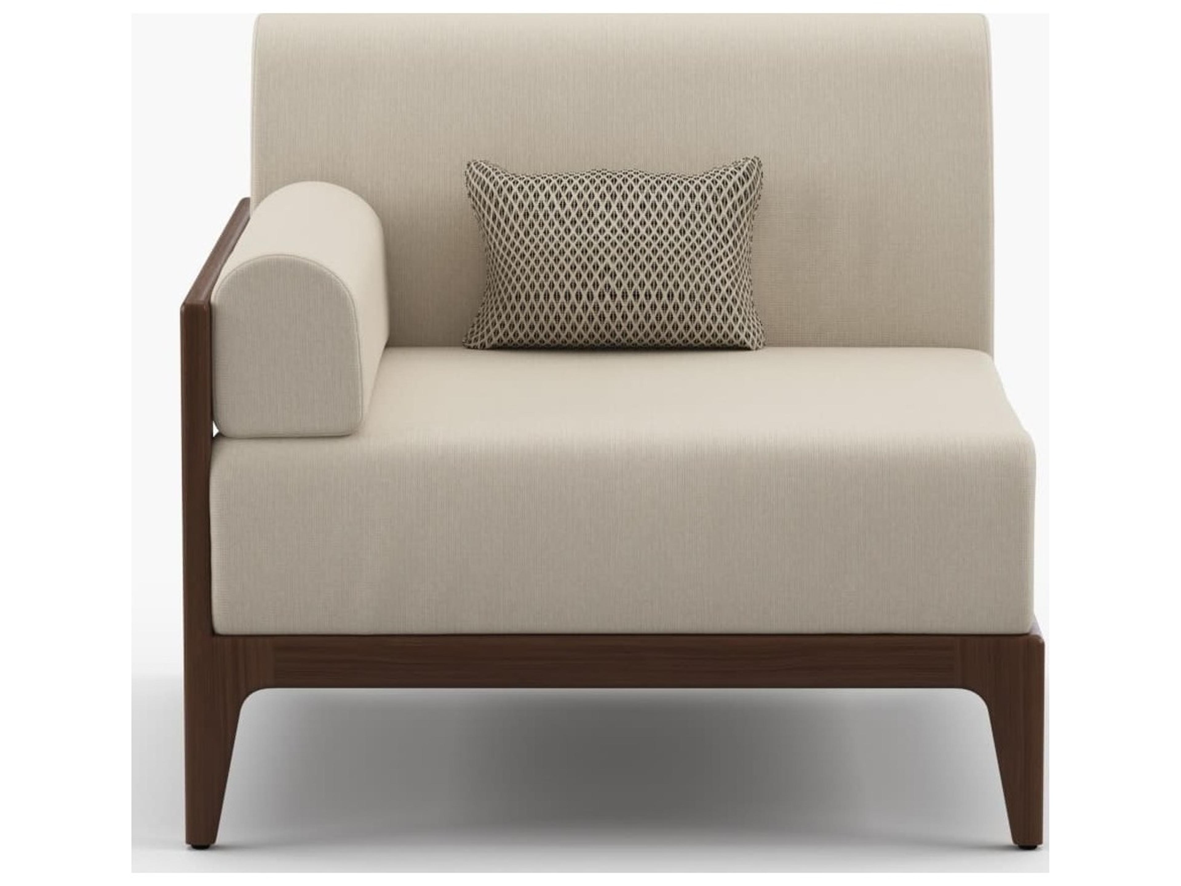 Jensen Outdoor Mix End Seat-Left/Right Set Replacement Cushions