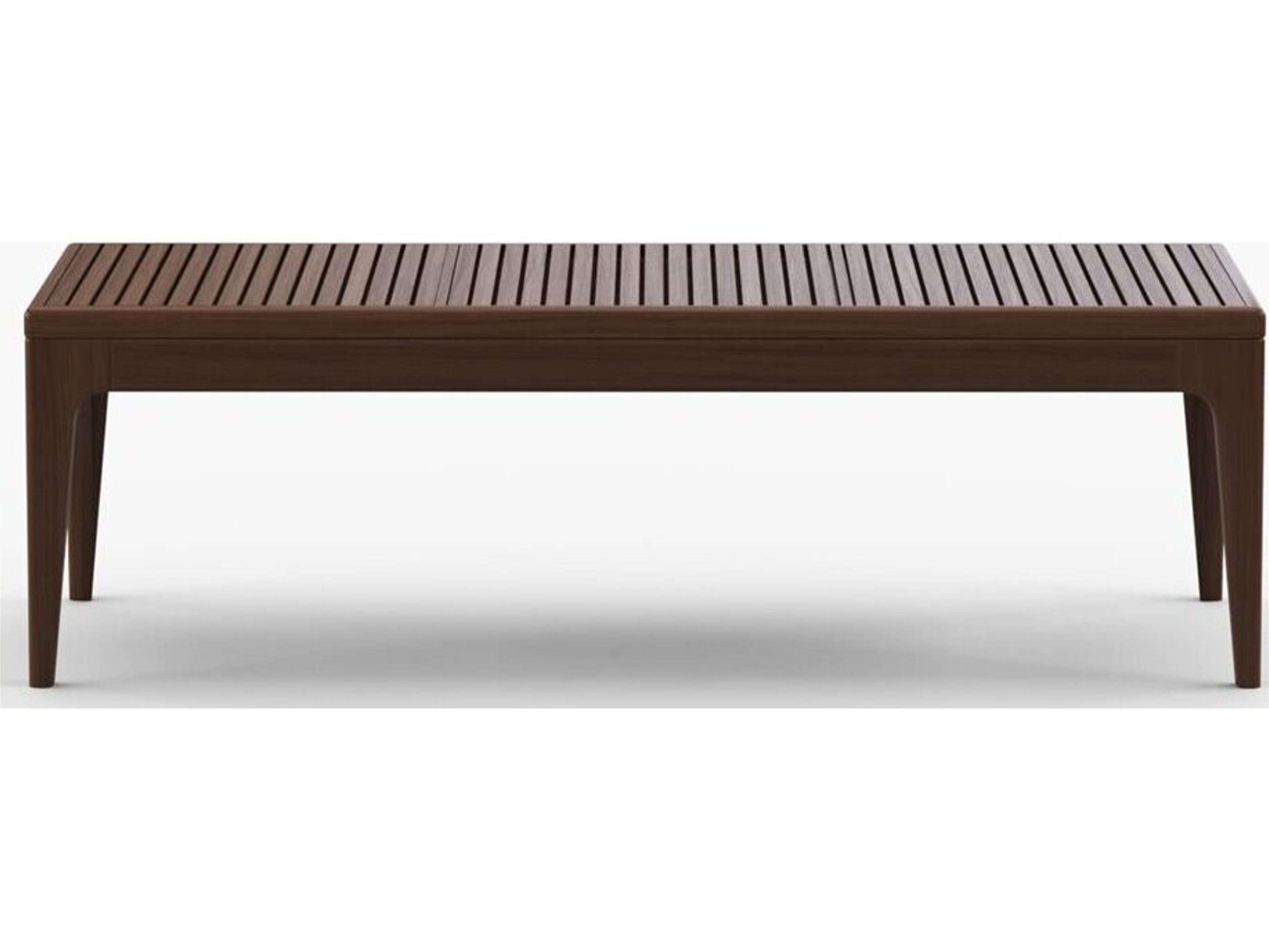 Jensen Outdoor Furniture Mix IPE 51" x 18" Rectangular Coffee Table