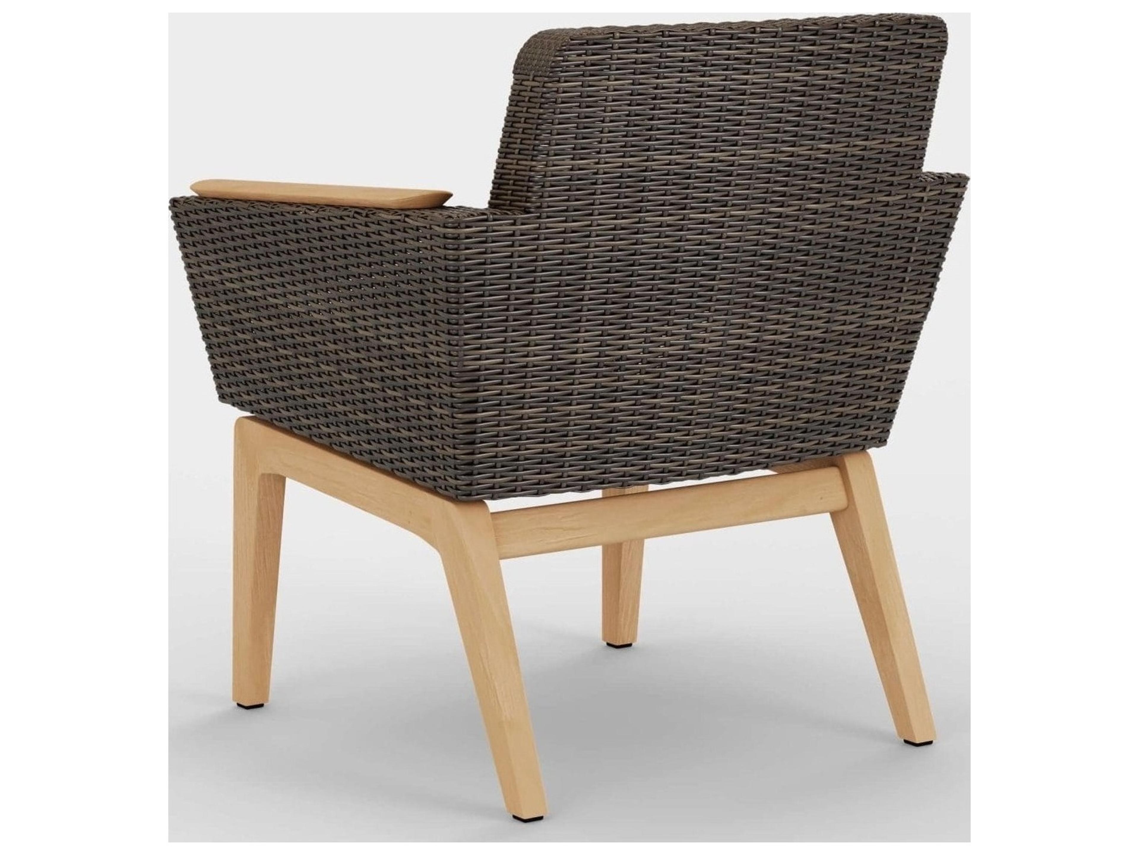 Jensen Outdoor Interception Arm Chair Seat Replacement Cushions