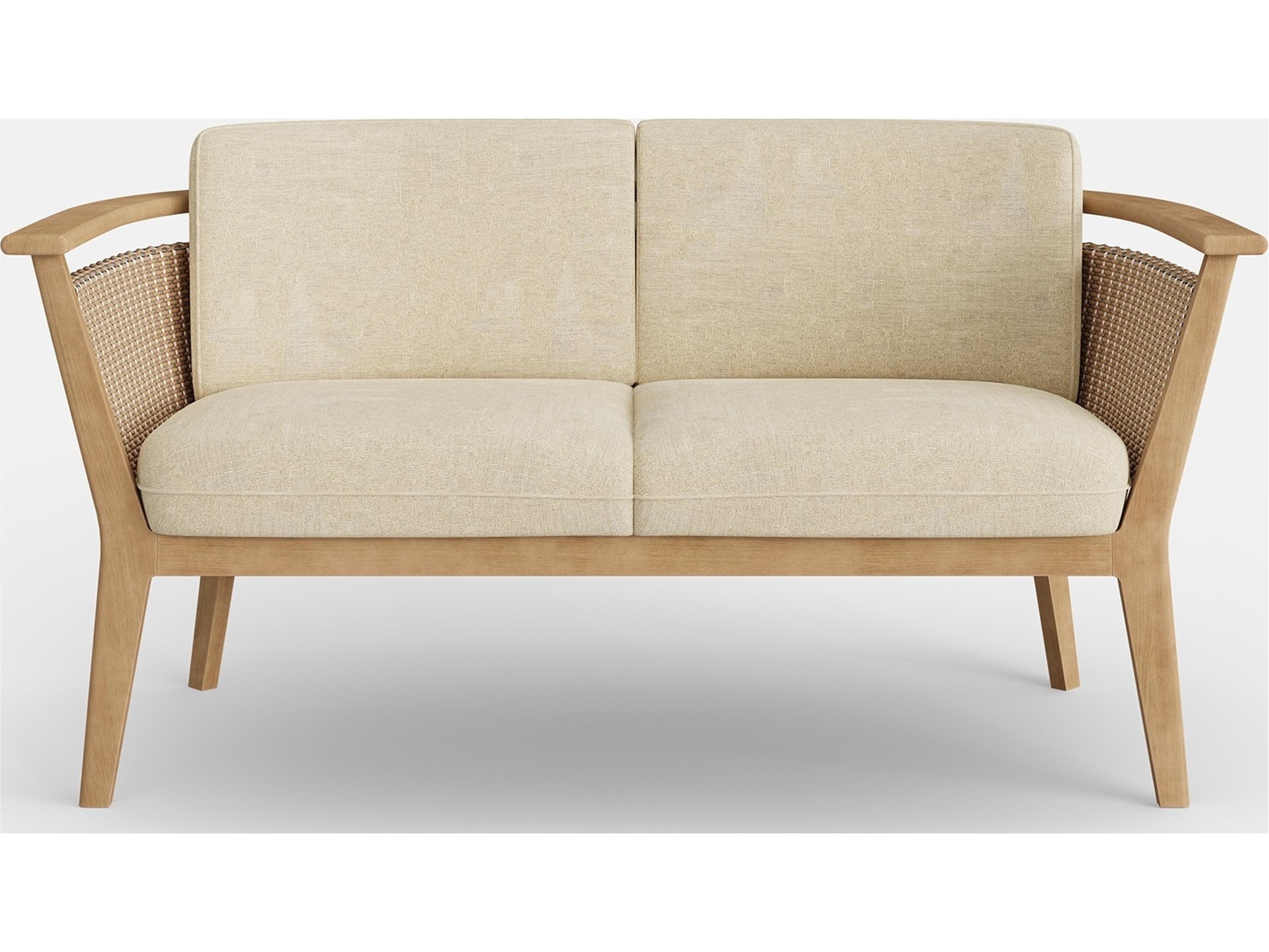 Jensen Outdoor Soleo Loveseat/ Tawny Brown