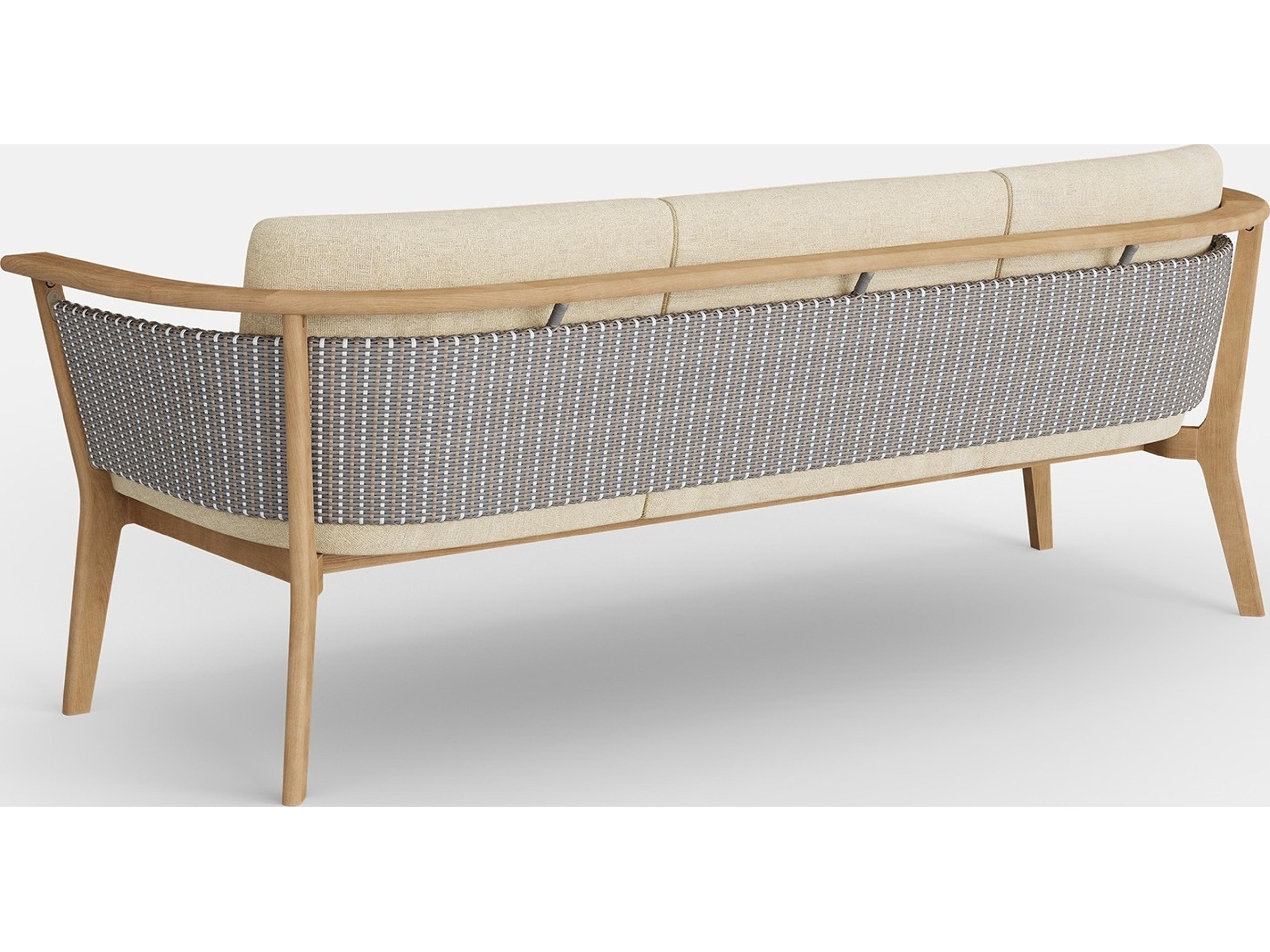 Jensen Outdoor Soleo Sofa/ Nebula Gray