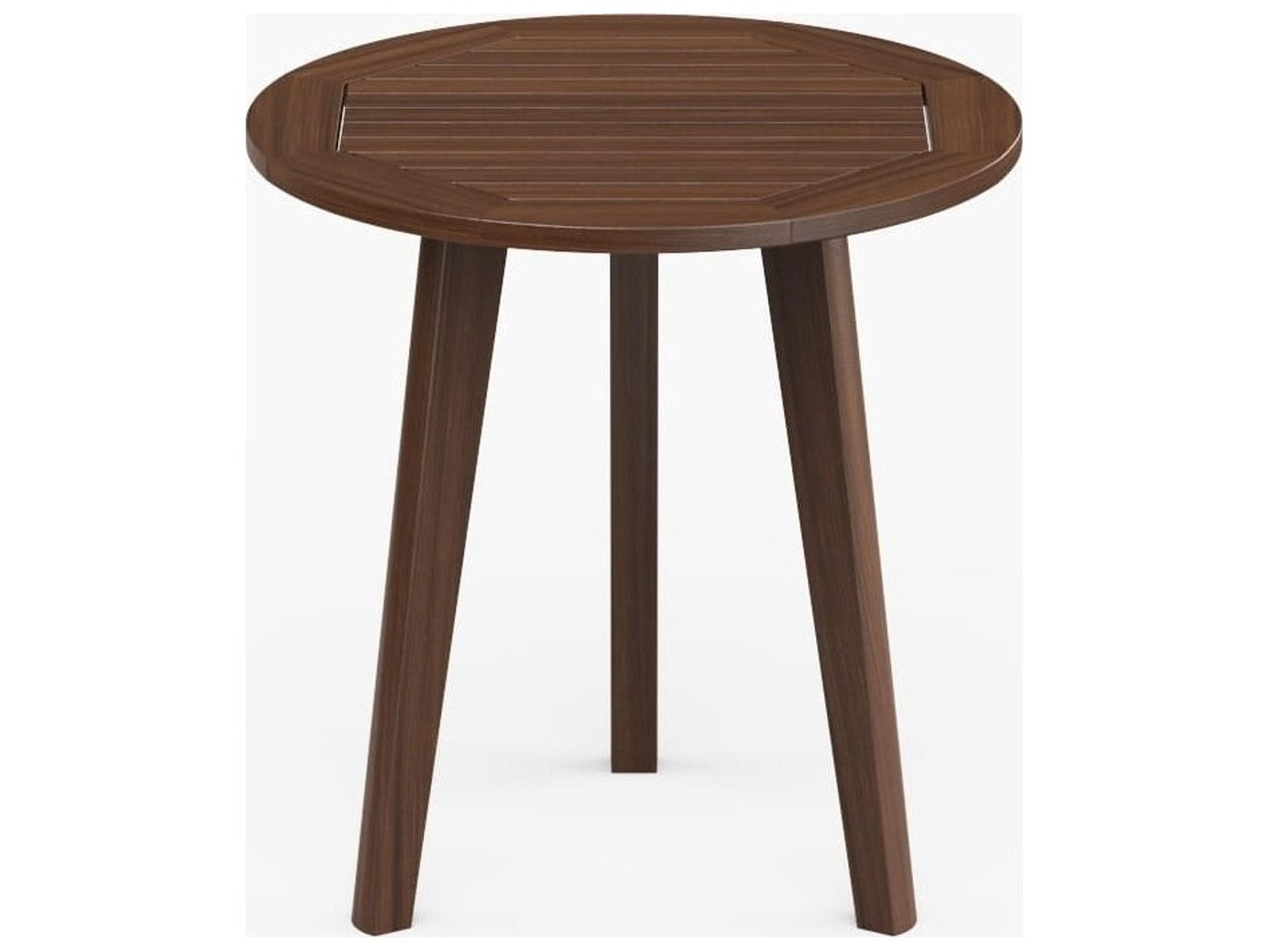 Jensen Outdoor Furniture Foundations Ipe IPEFoundations IPE 28" Round Bistro Table