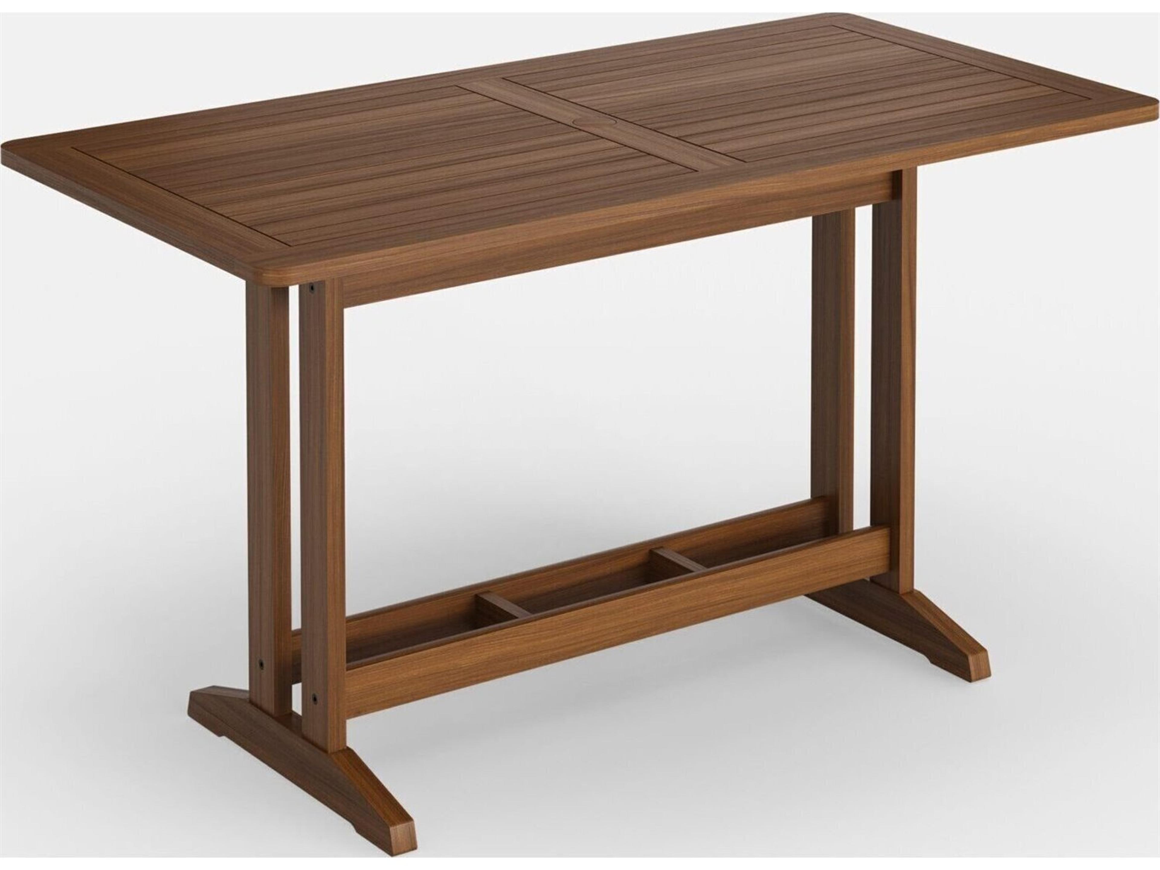 Furniture Foundations Ipe IPEFoundations IPE 64" x 32" Counter Height Dining Table