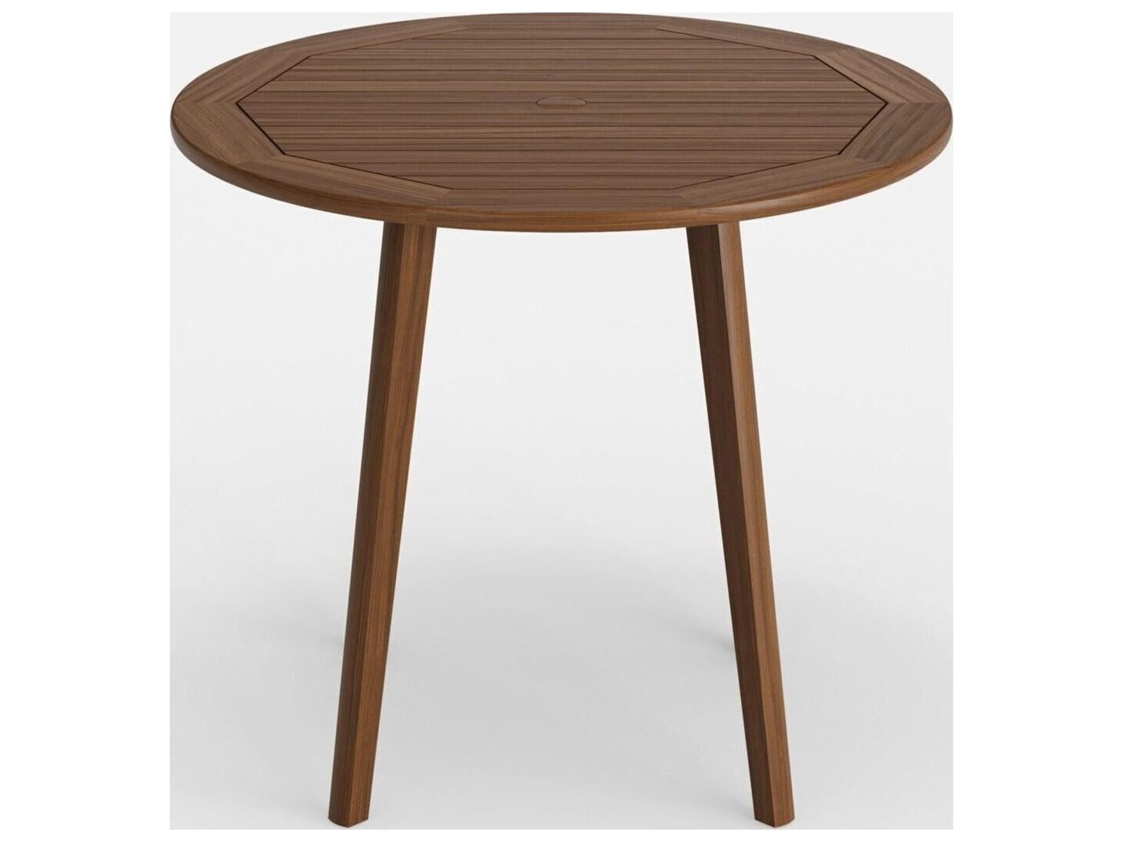 Jensen Outdoor Furniture Foundations Ipe IPEFoundations IPE 41" Round Counter Height Dining Table