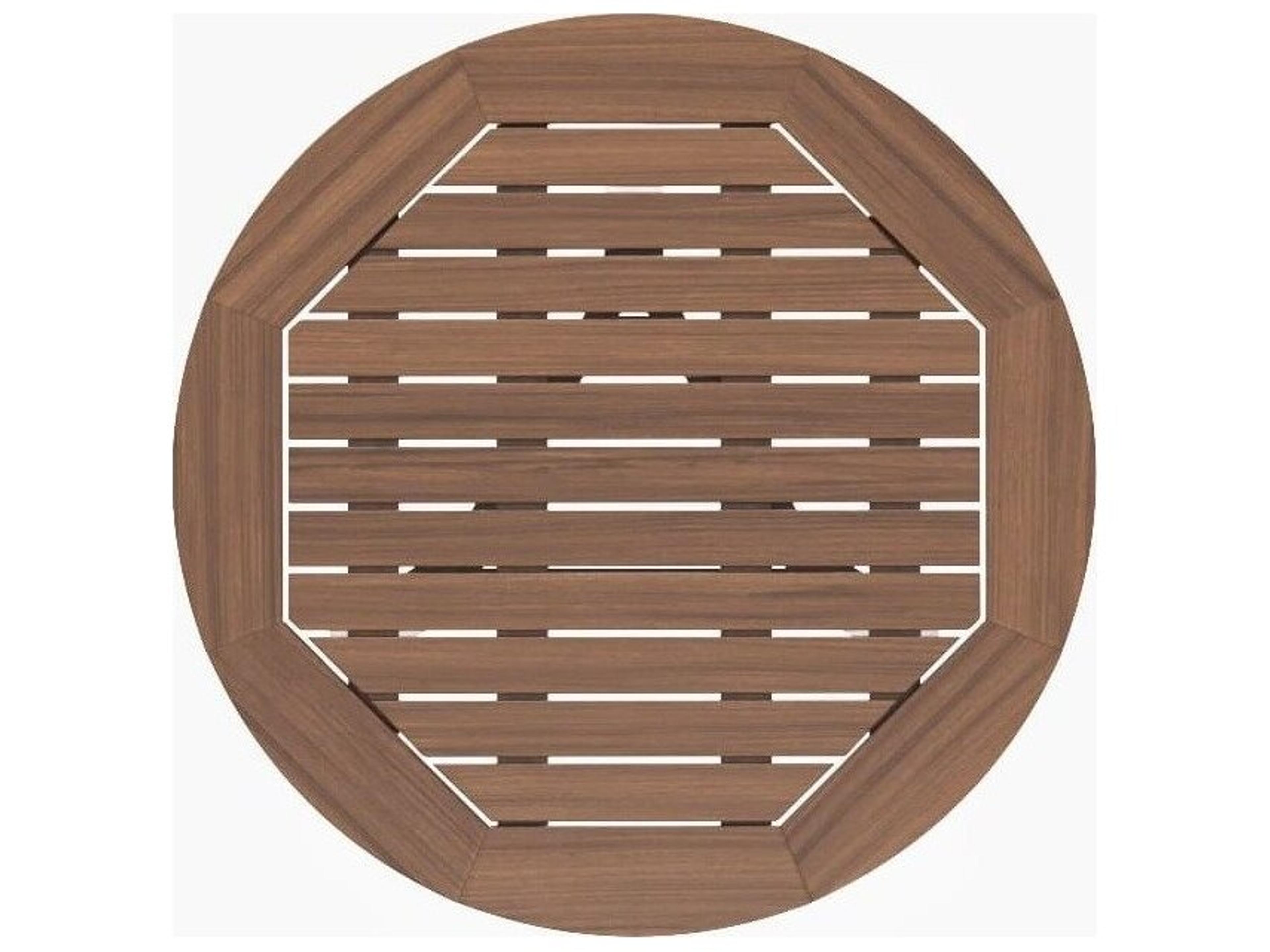 Jensen Outdoor Furniture Foundations Ipe IPEFoundations IPE 18" Round Side Table