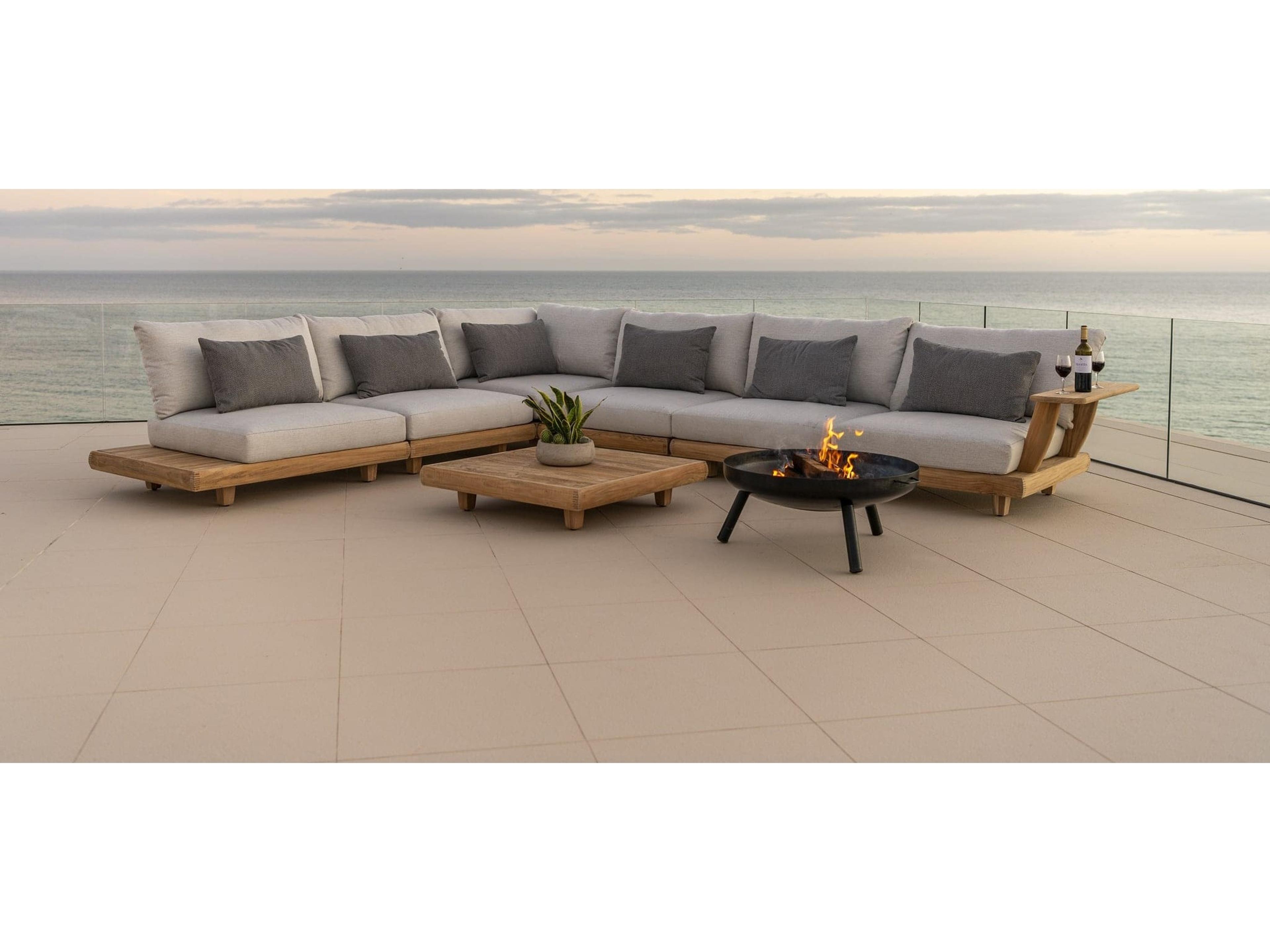 Jensen Outdoor Sorrento Corner Seat
