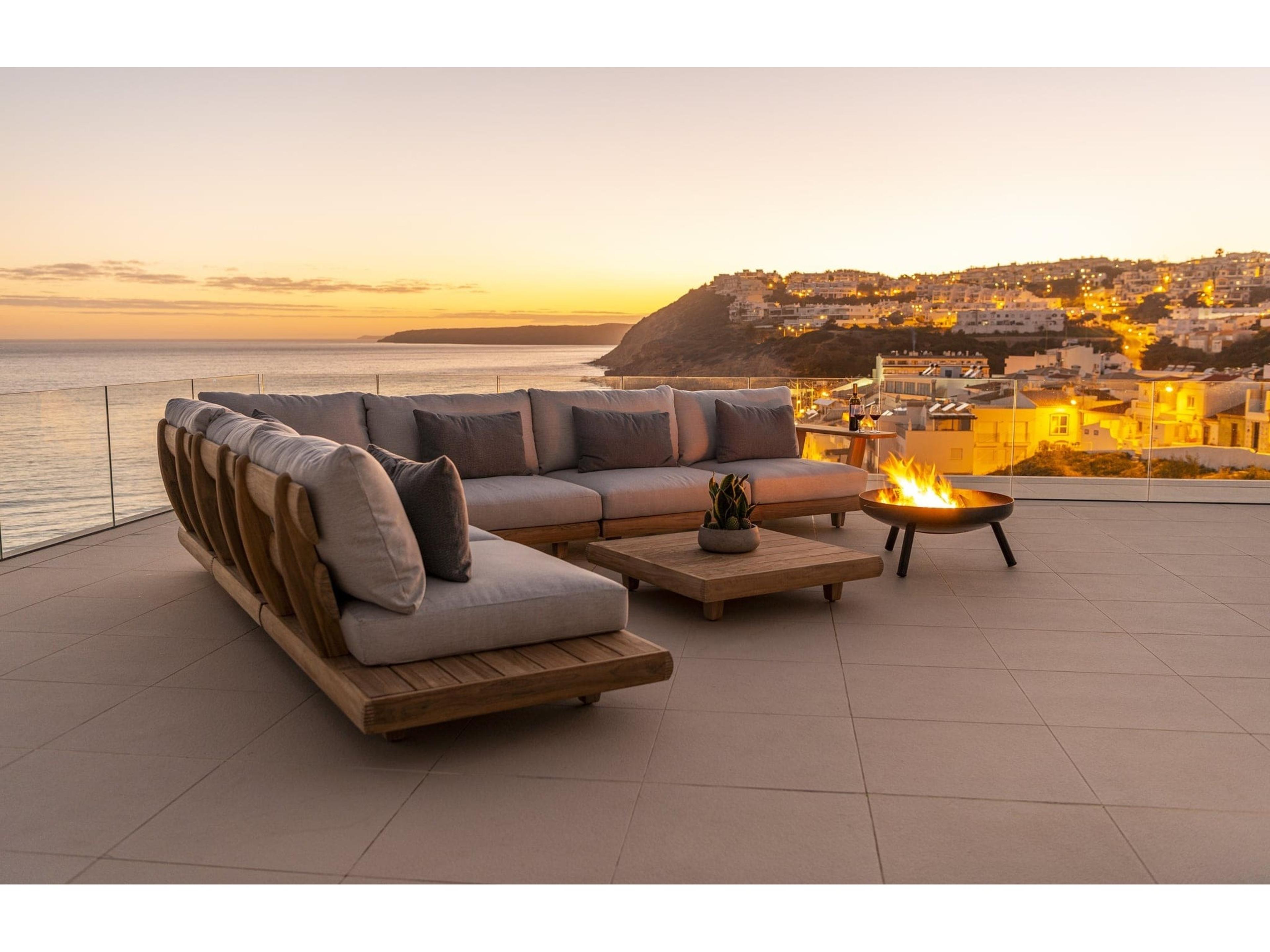 Jensen Outdoor Sorrento 39" Square Coffee Table