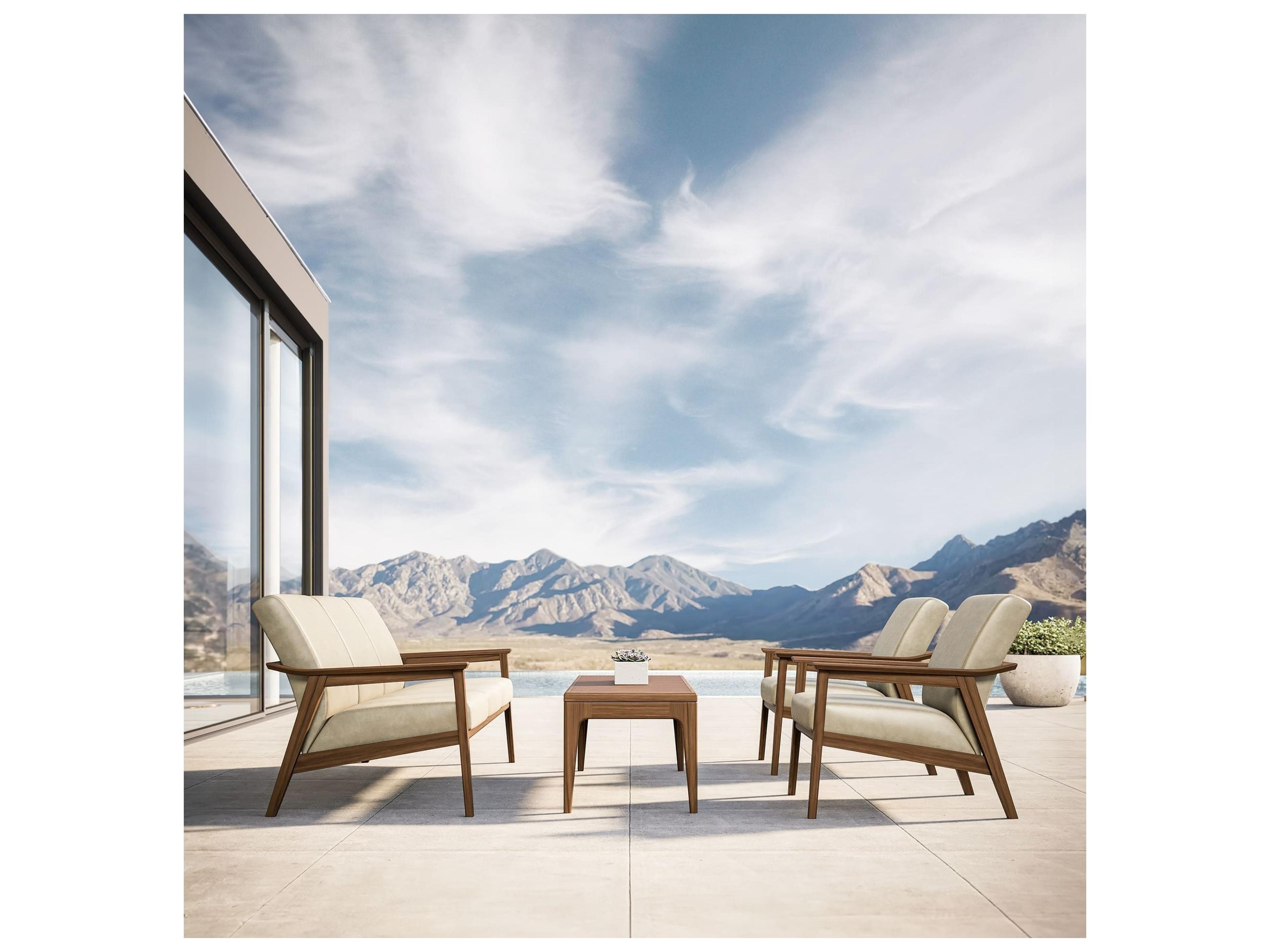 Jensen Outdoor Furniture Tempo IPE Loveseat