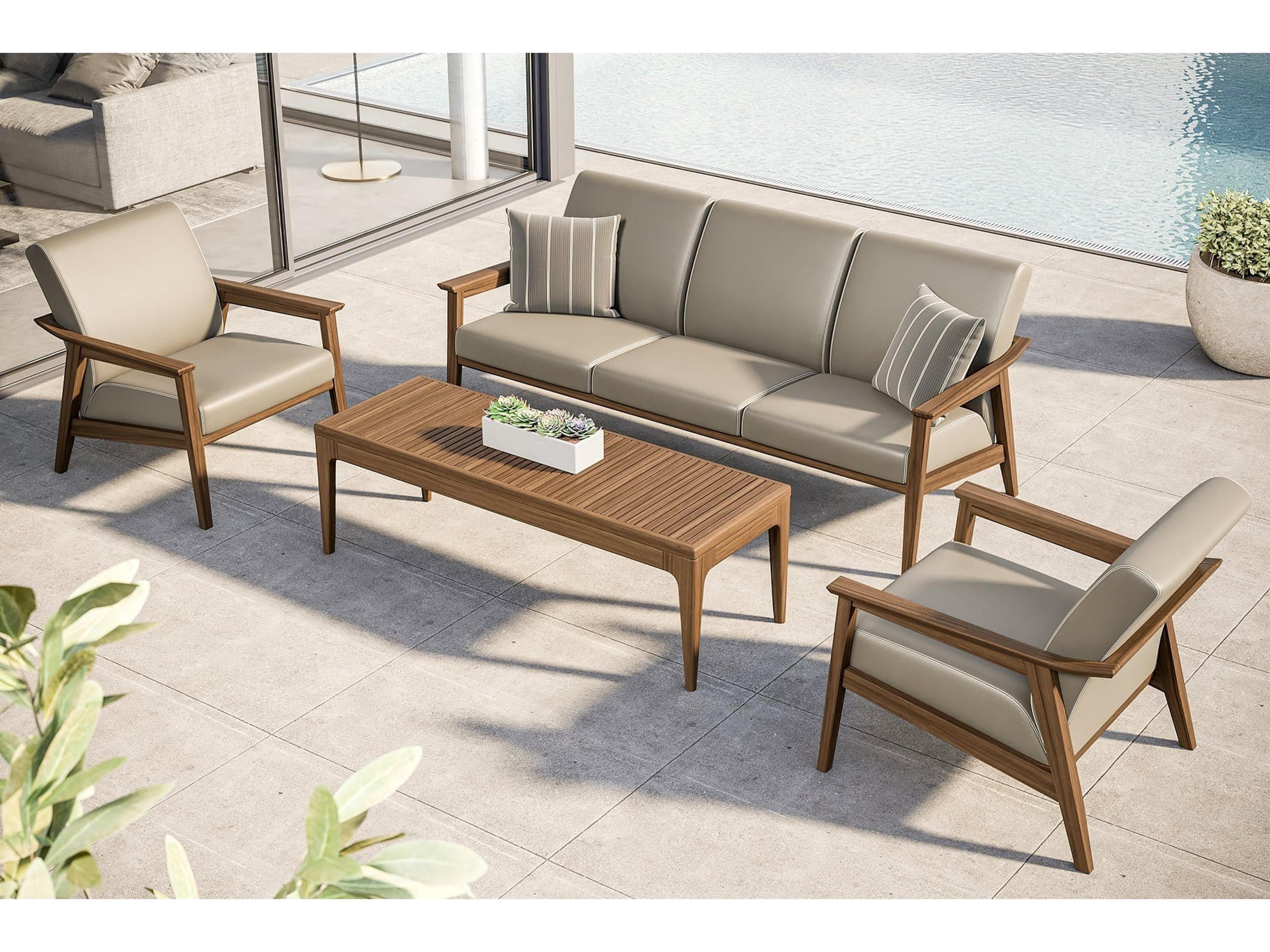 Jensen Outdoor Furniture Tempo IPE Sofa