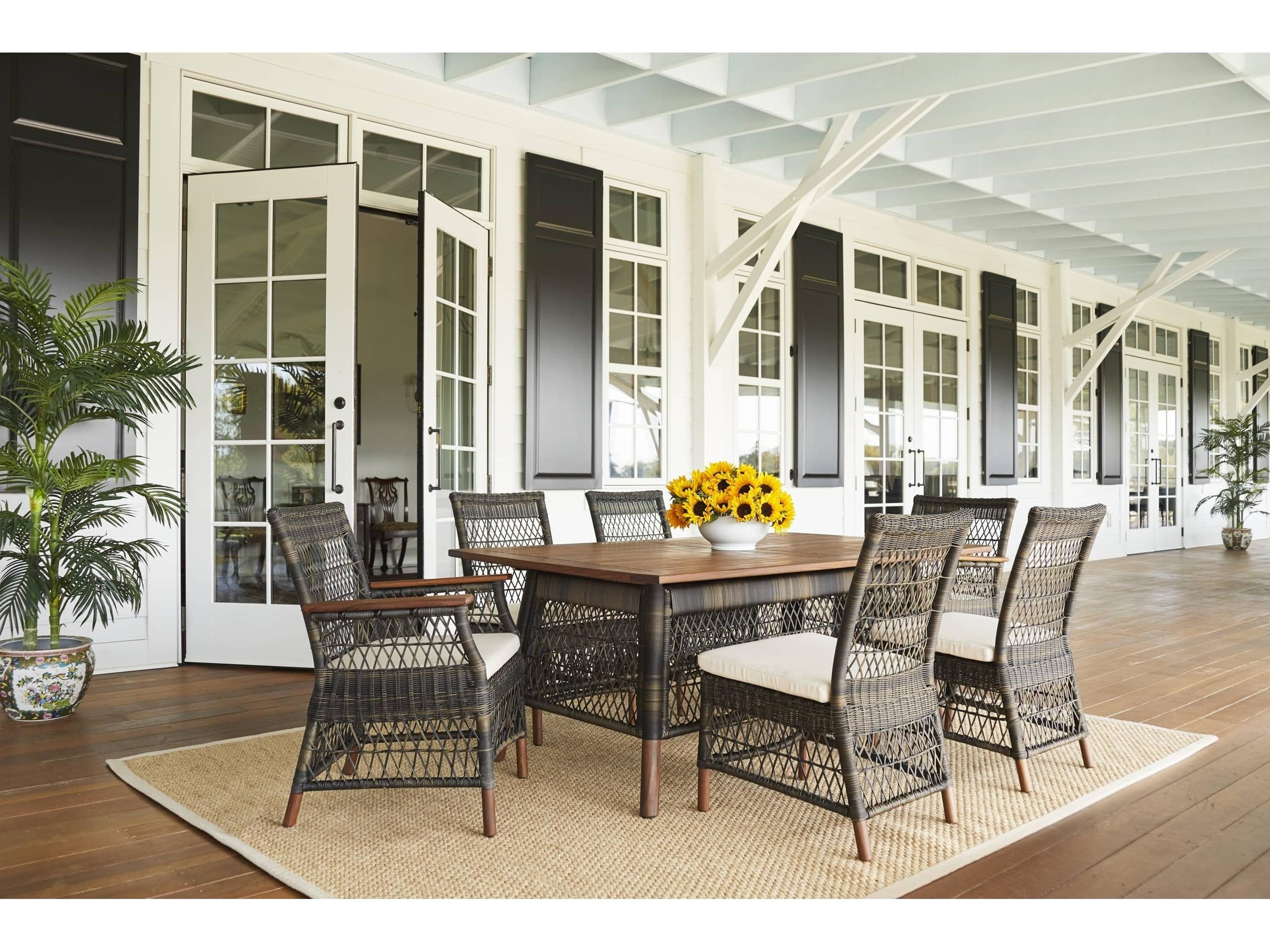 Jensen Outdoor Furniture Vintage IPE 72" x 41" Rectangular Dining Table