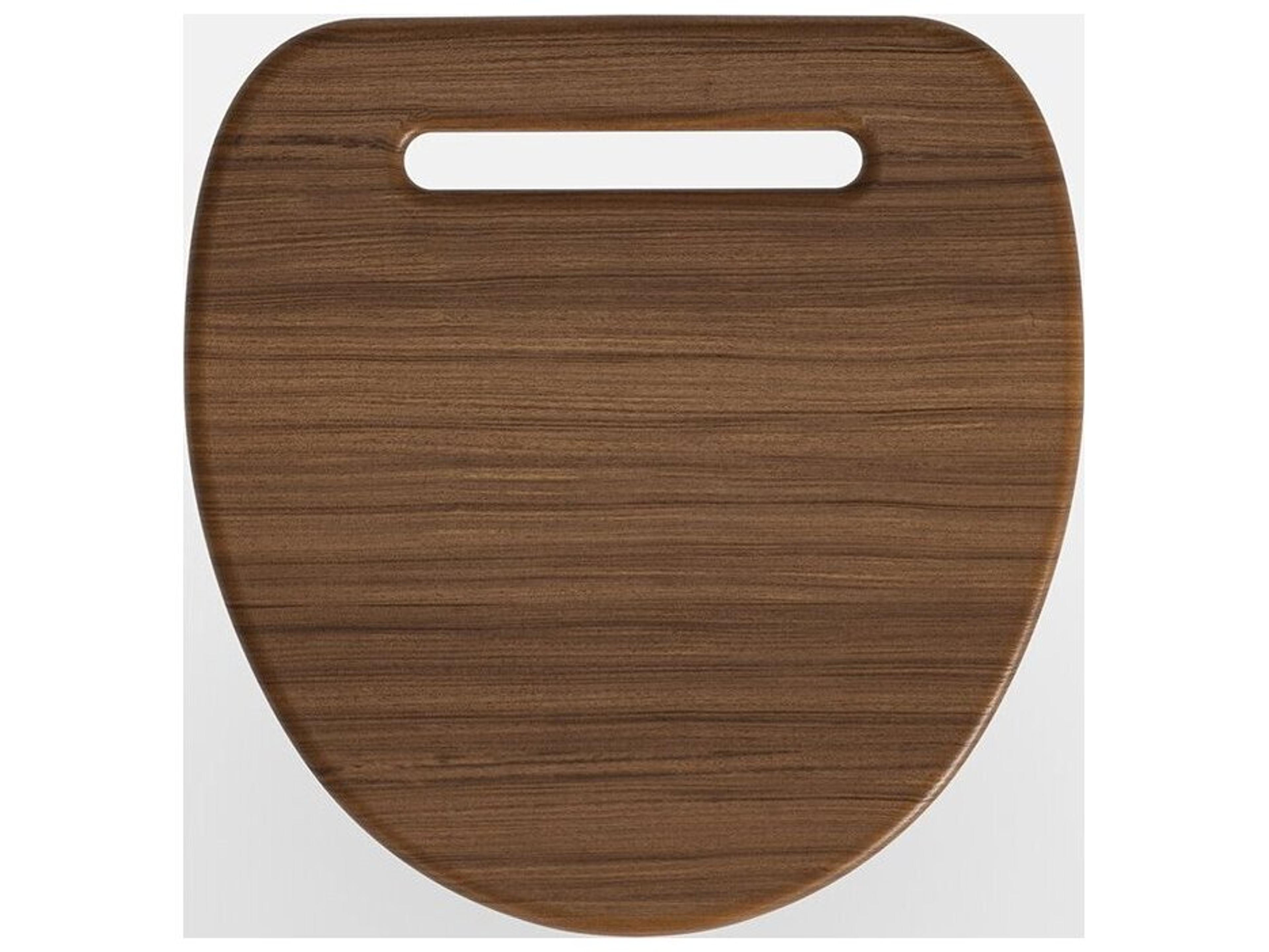 Jensen Outdoor Furniture Foundations IPE Arc 16" Side Table with LPE Top/ Slate