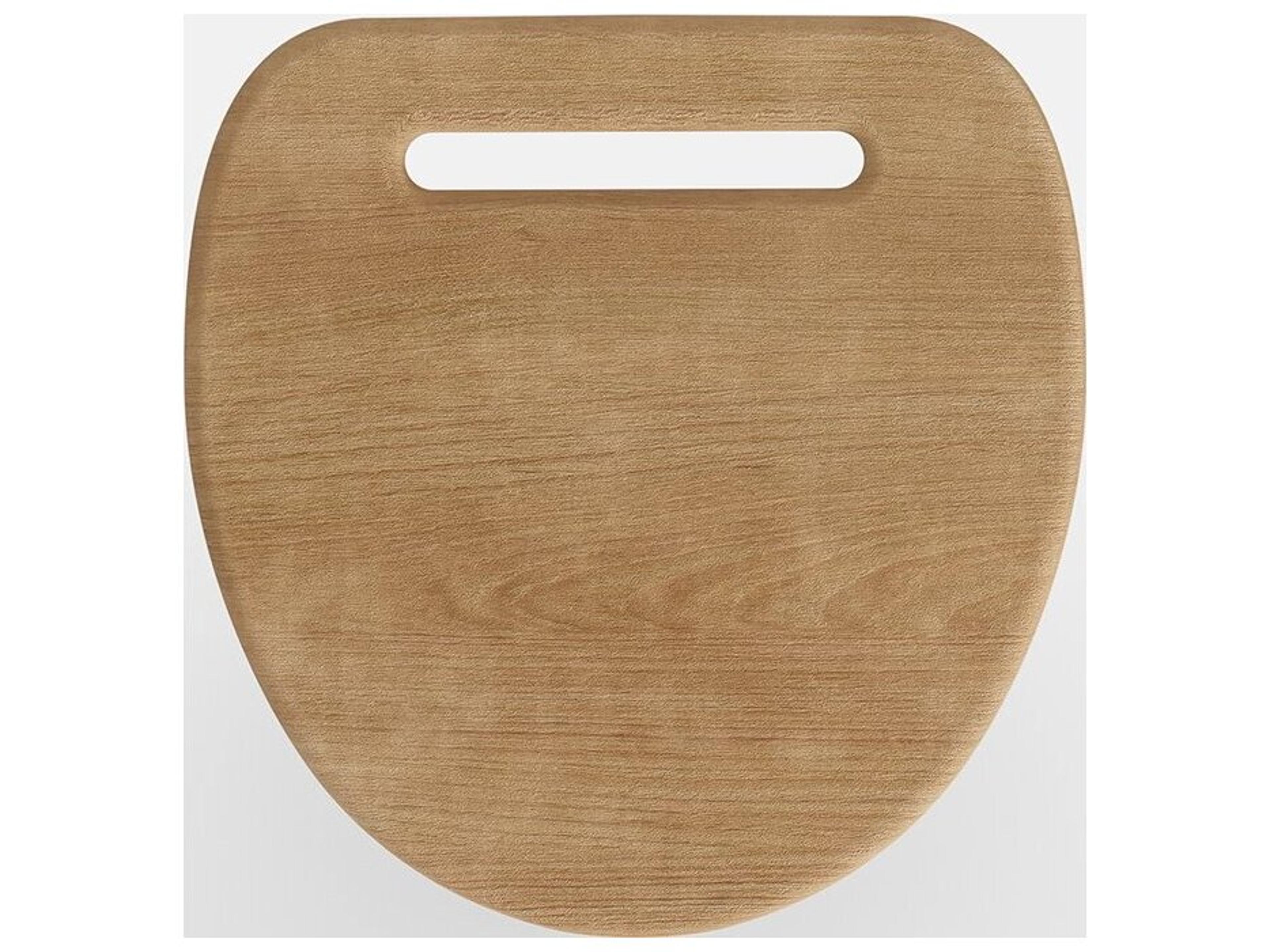 Jensen Outdoor Furniture Foundations IPE Arc 16" Side Table with Teak Top/ Slate