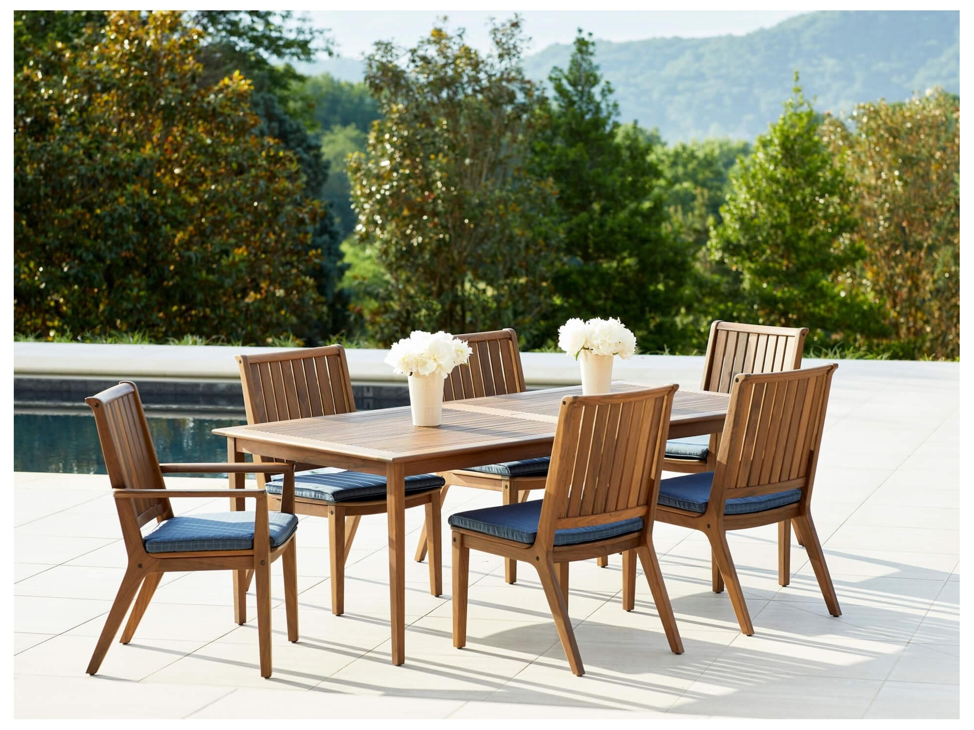 Jensen Outdoor Sky Arm Chair Seat Replacement Cushions