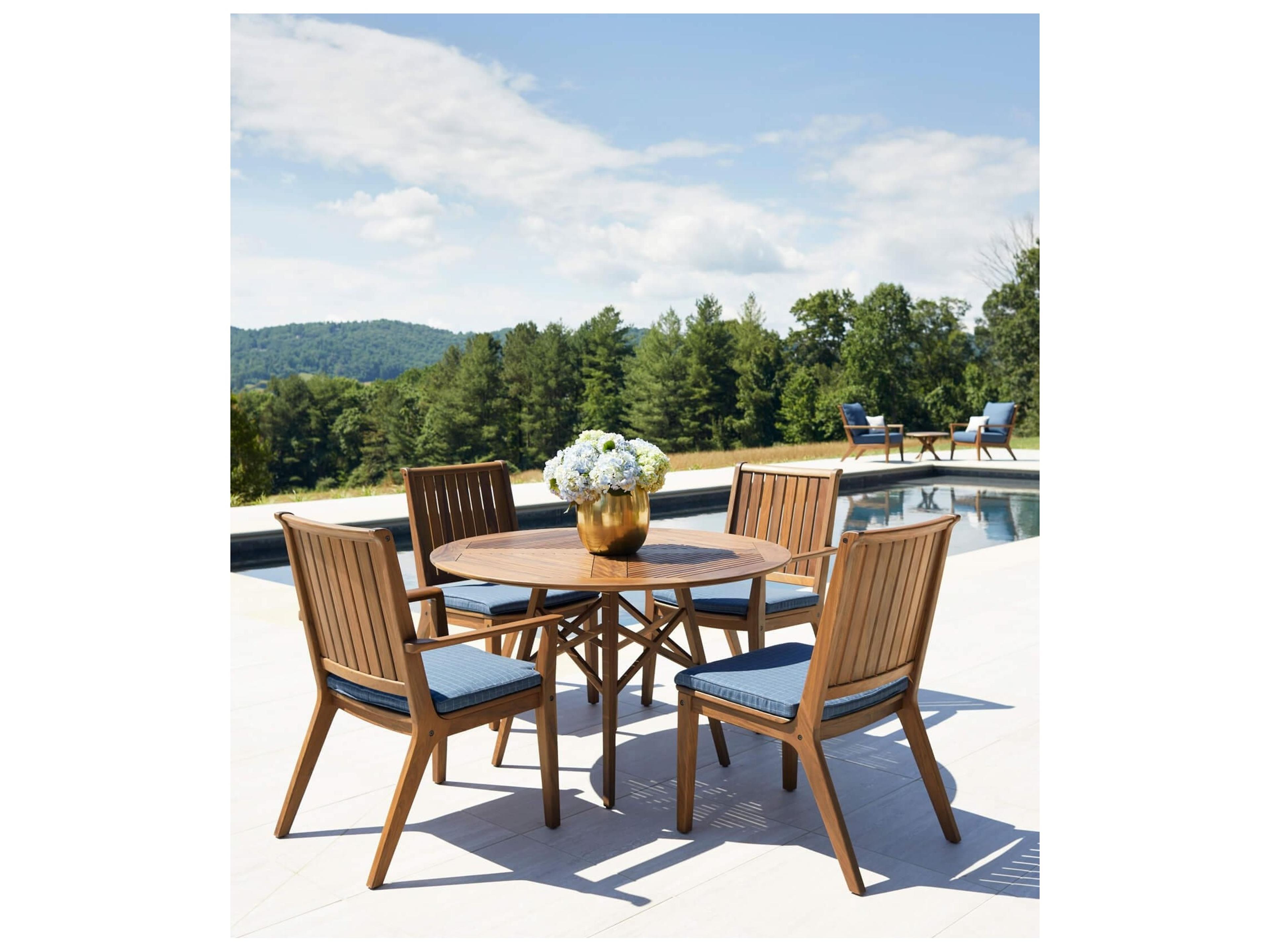 Jensen Outdoor Furniture Sky IPE Side Chair