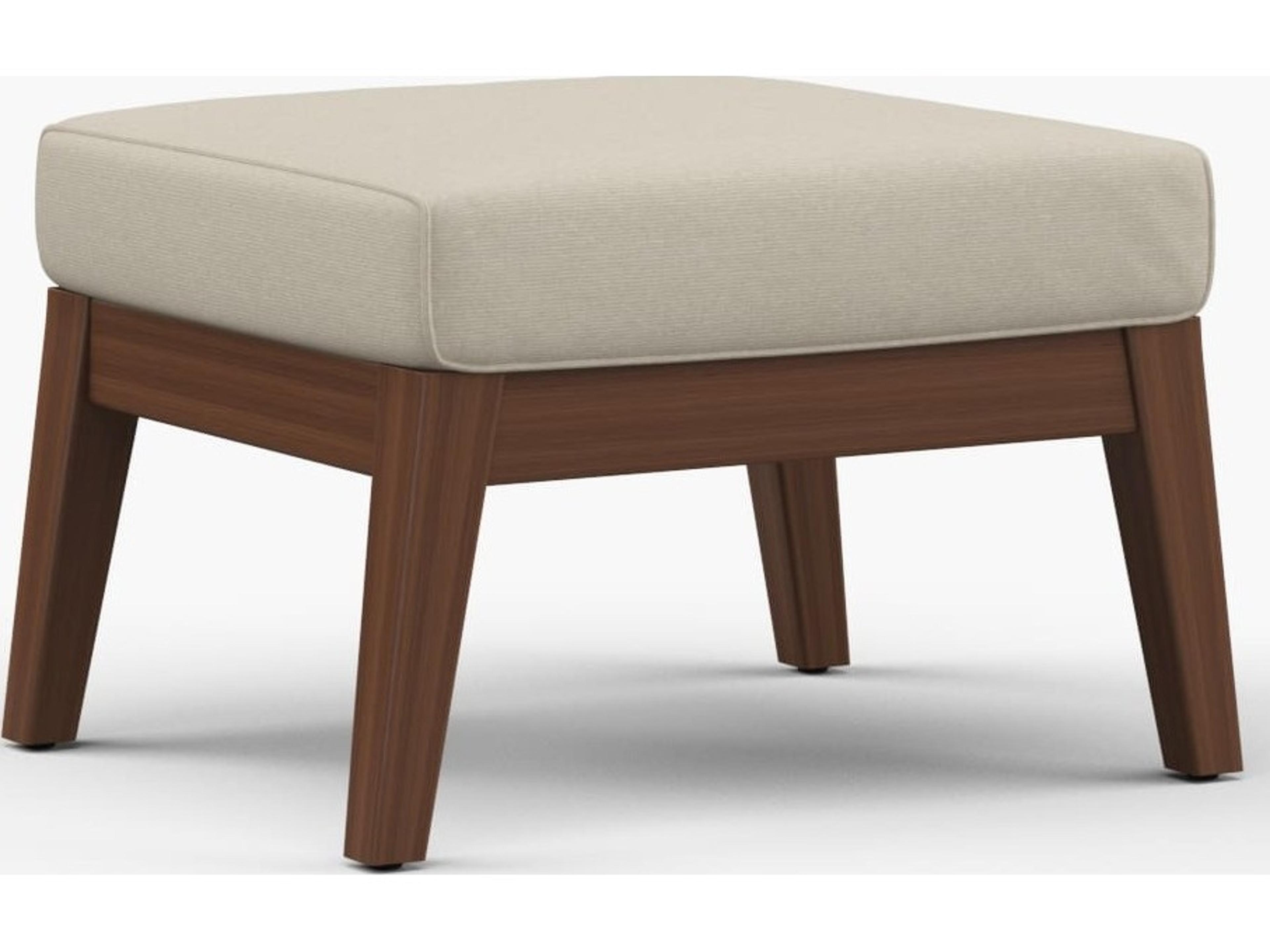 Jensen Outdoor Furniture Sky IPE Ottoman