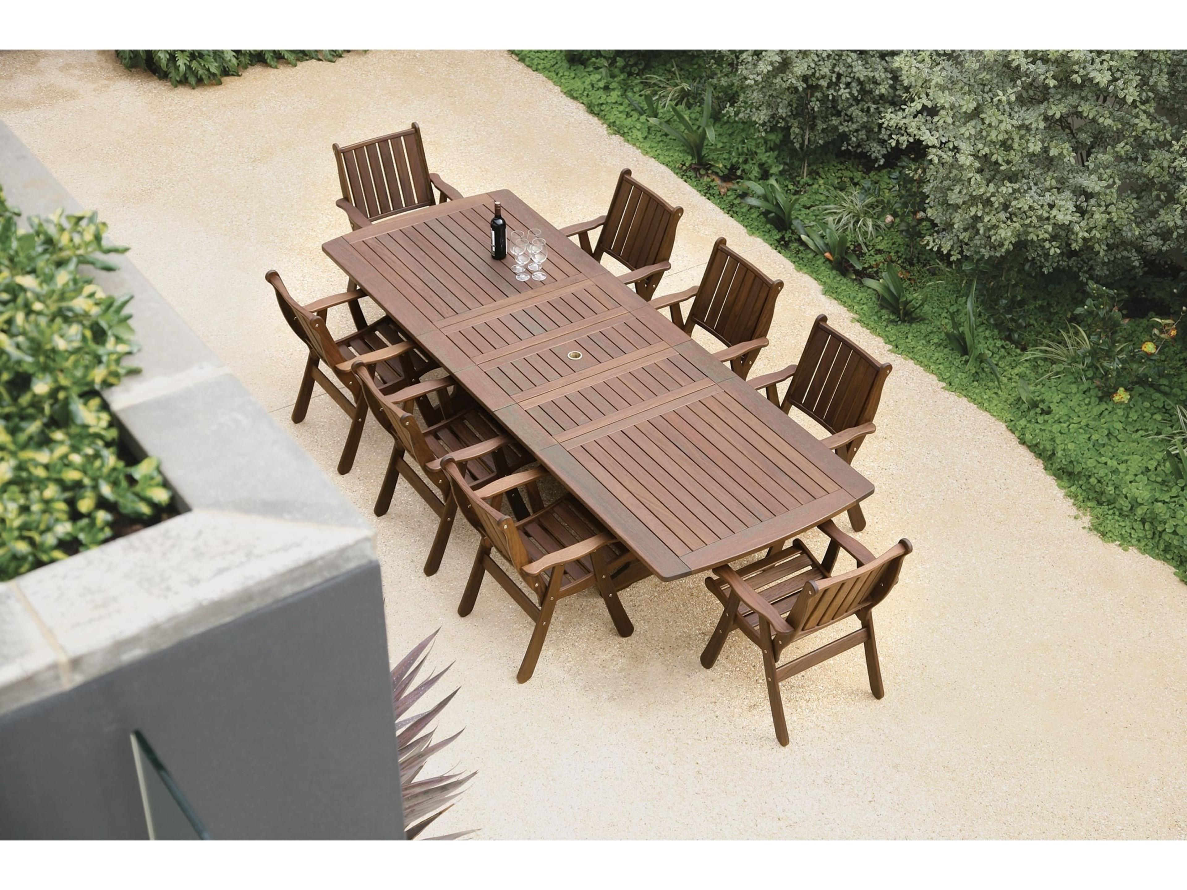 Jensen Outdoor Furniture Heritage IPE Integra Arm Chair