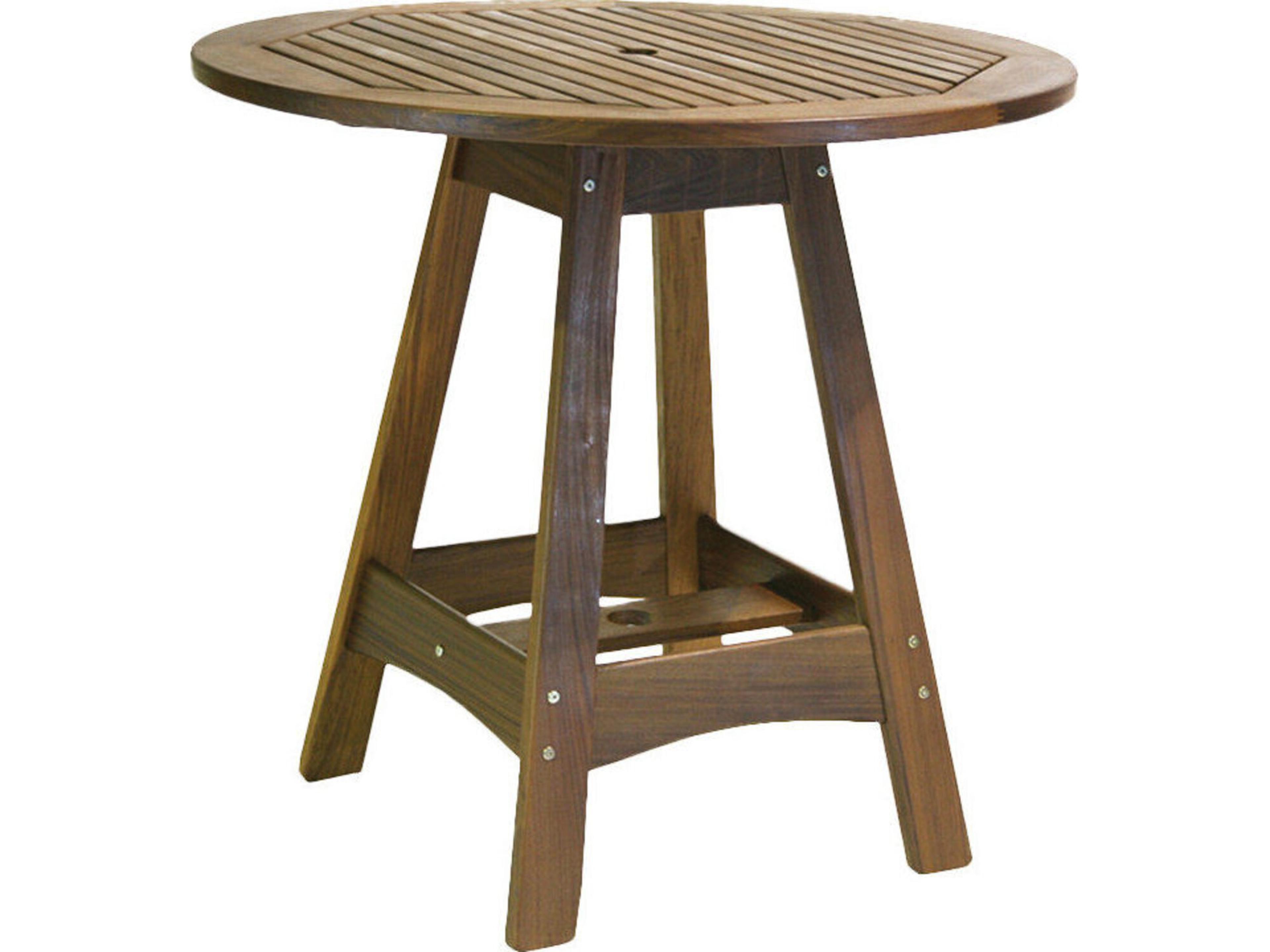 Furniture Heritage IPE Capri 41" Round Hi Dining Table