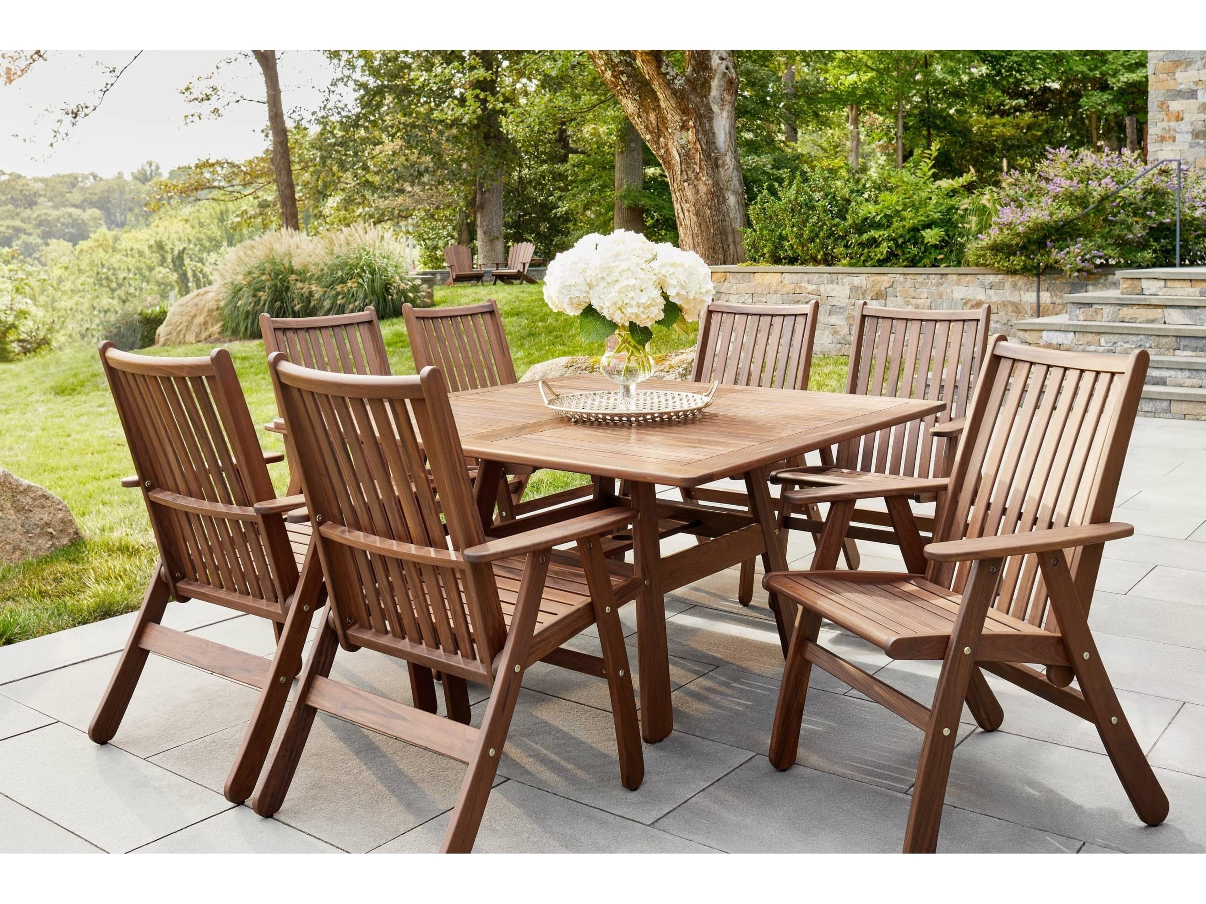 Jensen Outdoor Furniture Heritage IPE Beechworth 53" Square Dining Table