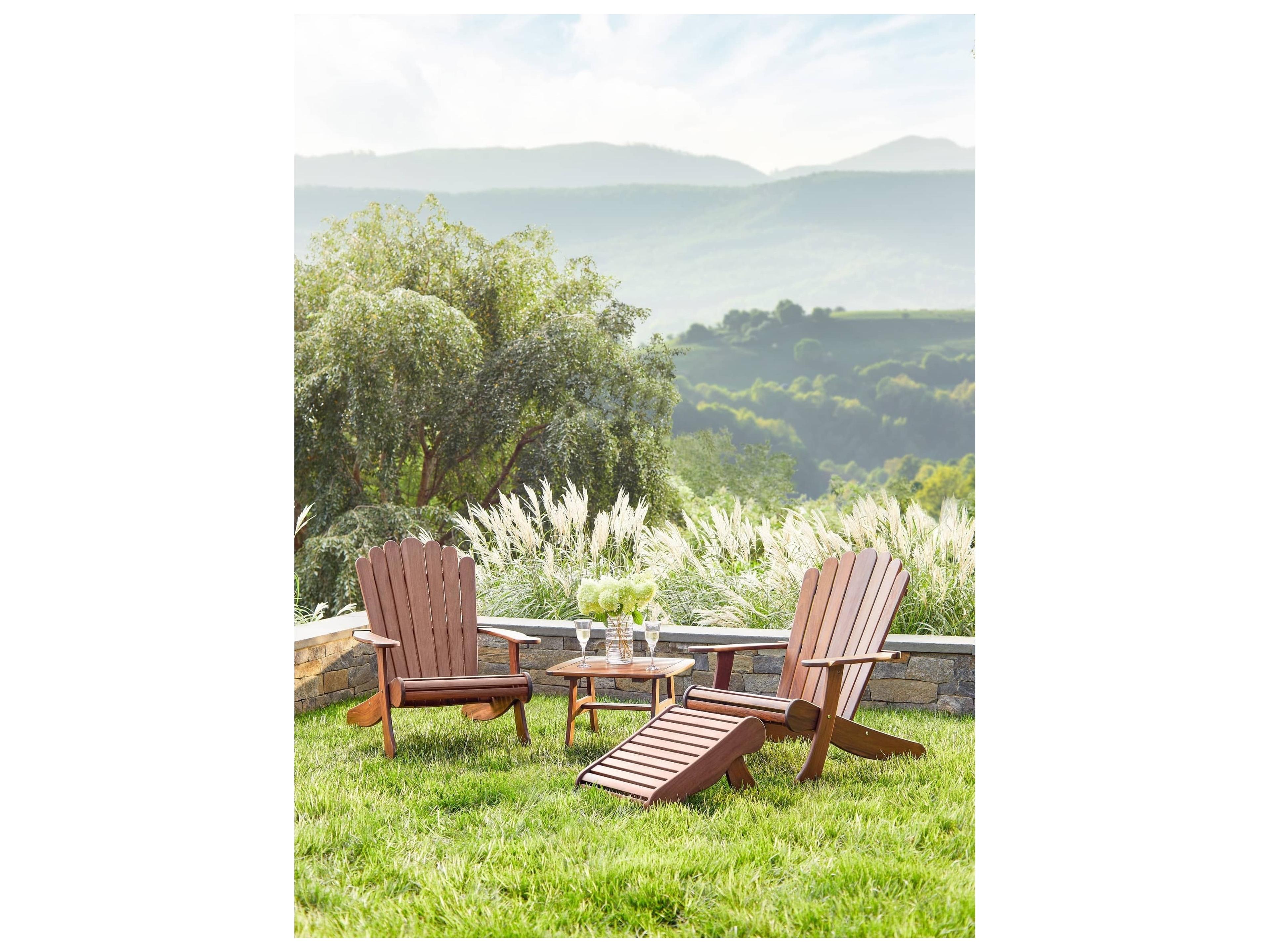 Jensen Outdoor Furniture Heritage IPE Adirondack Footrest