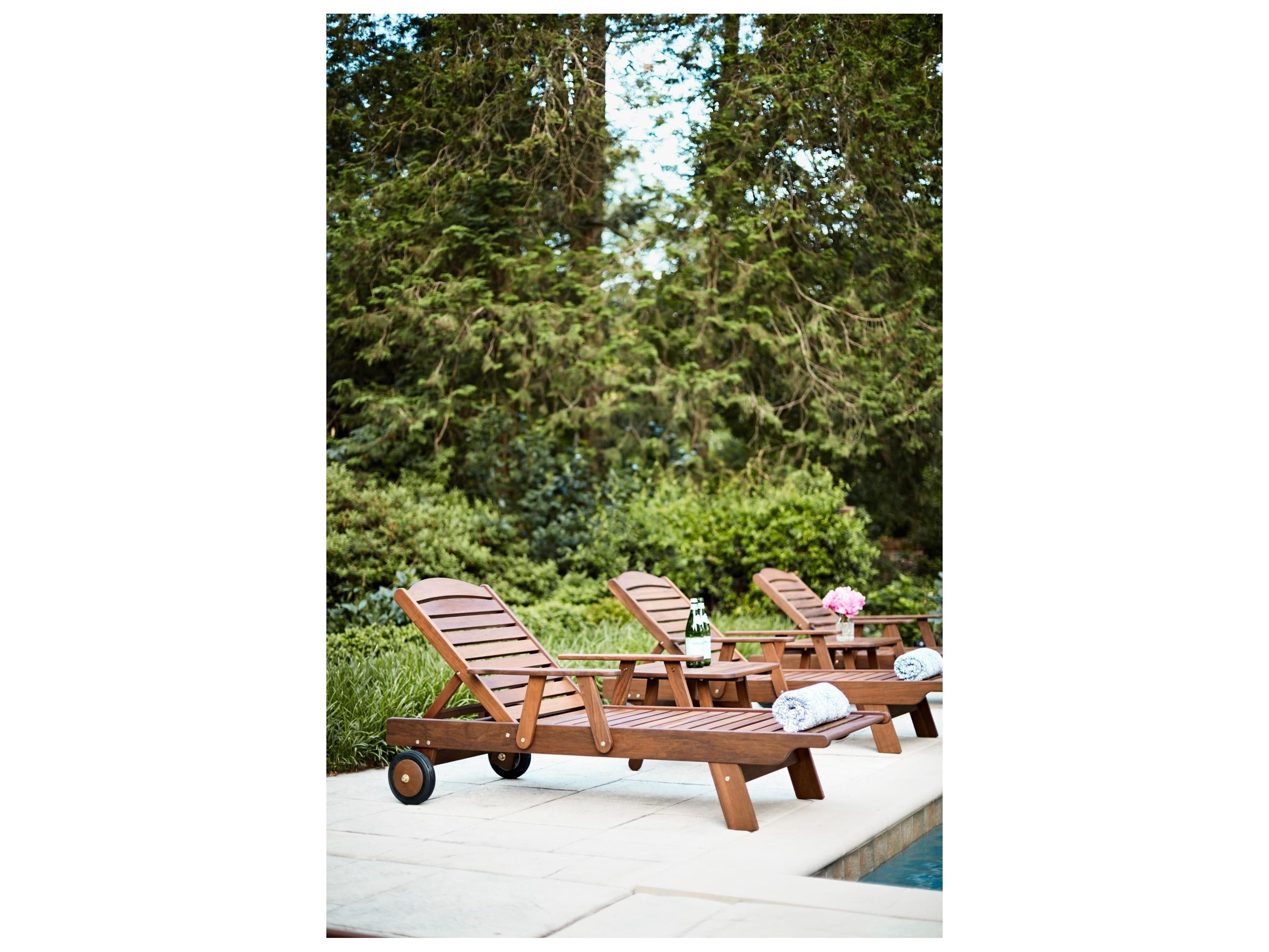 Jensen Outdoor Furniture Heritage IPE Classic Chaise