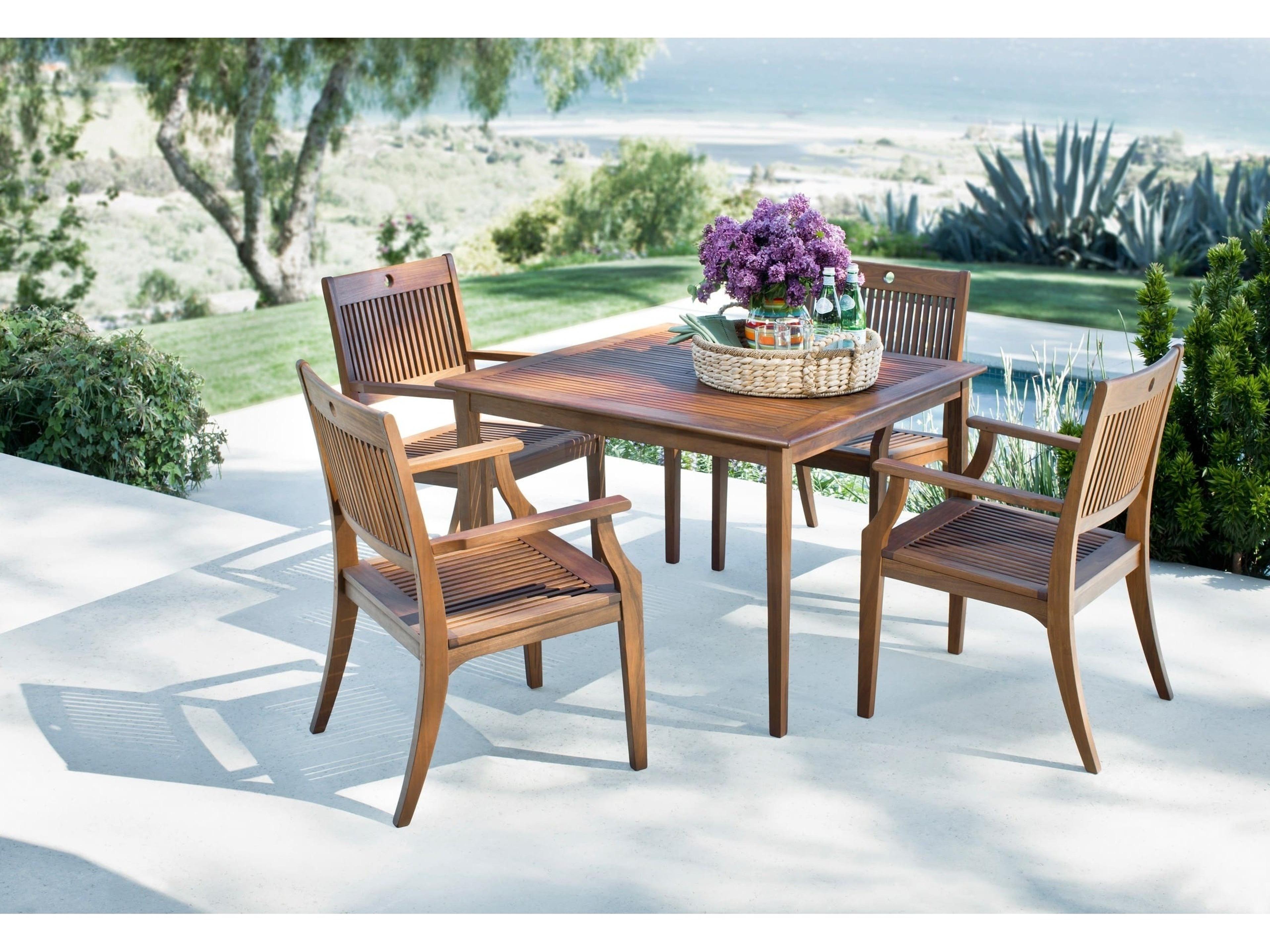 Jensen Outdoor Furniture Opal IPE Arm Chair
