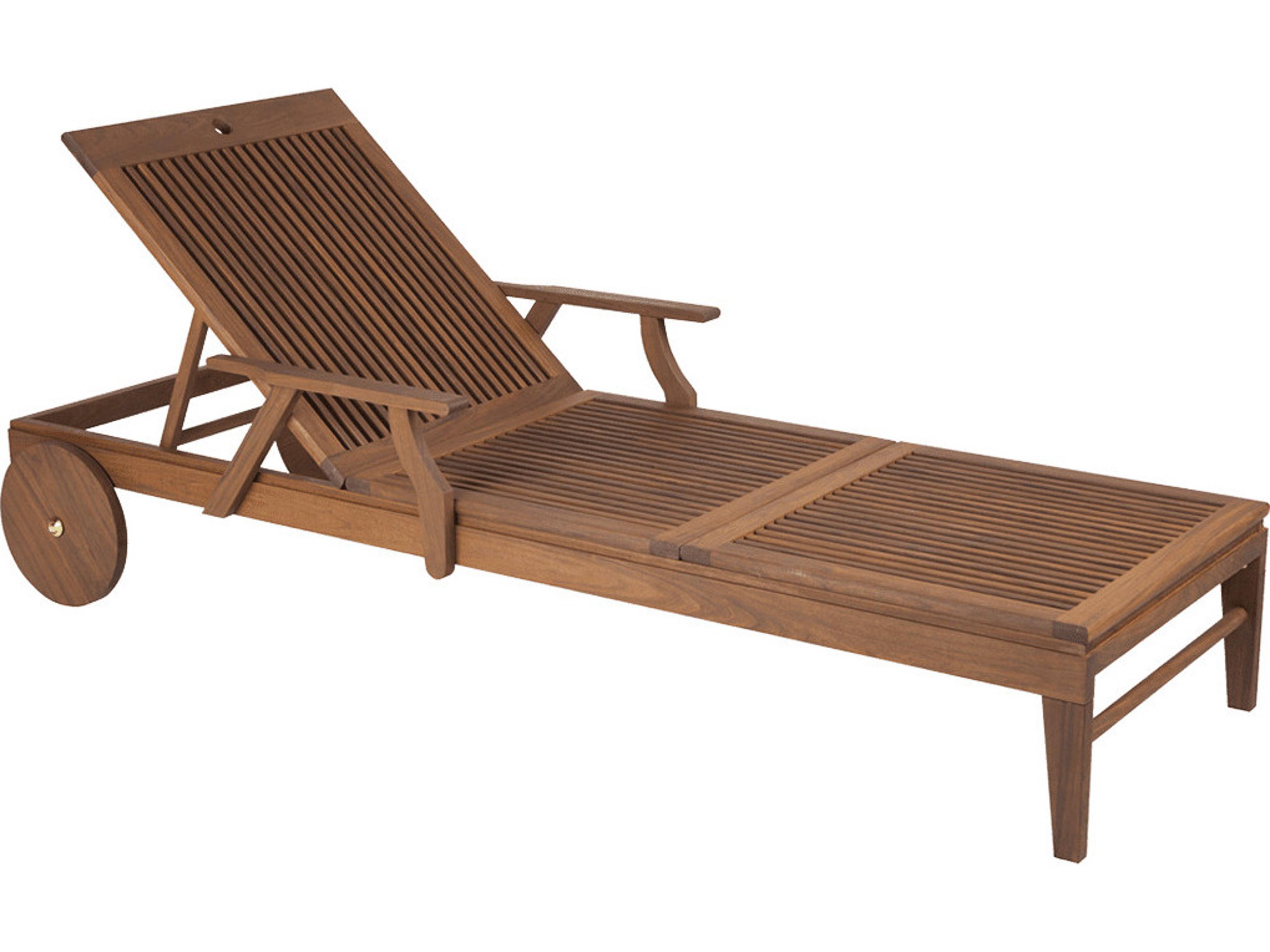 Furniture Opal IPE Patio Chaise Lounge