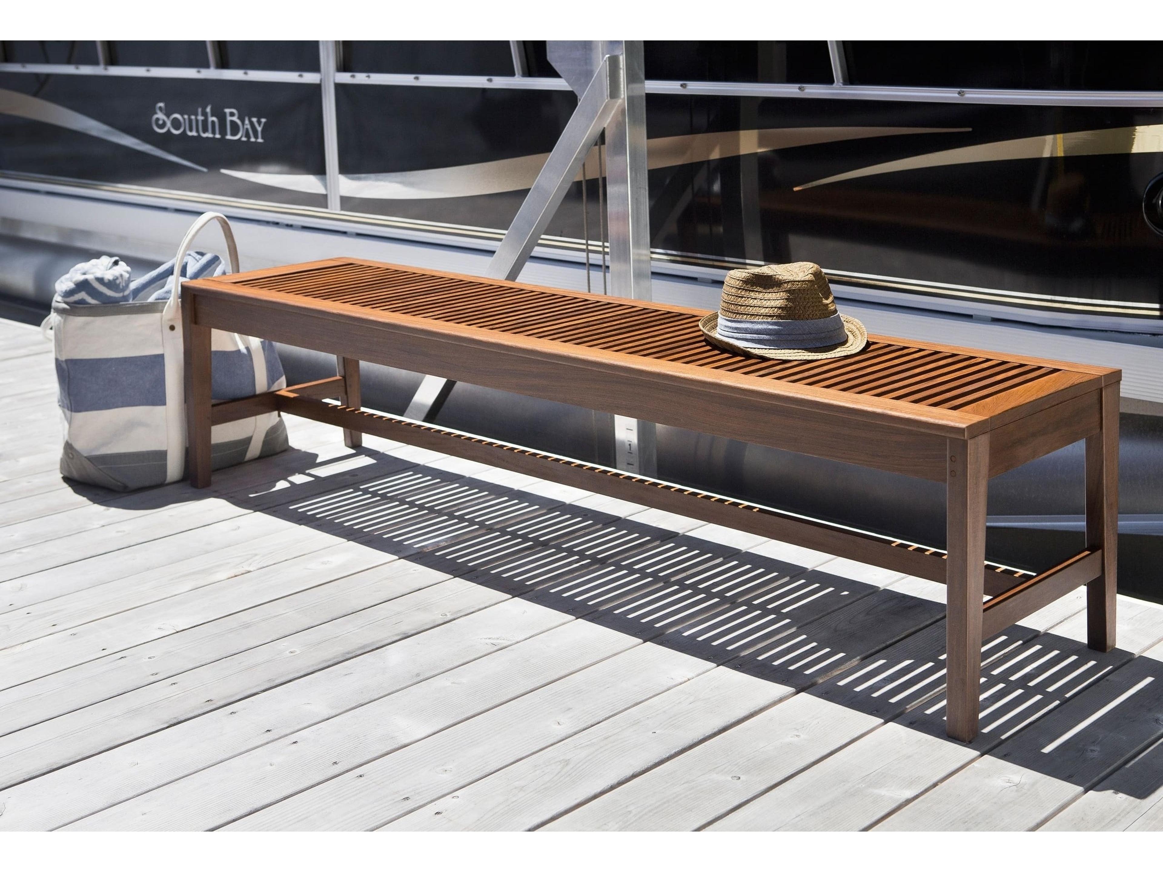 Jensen Outdoor Opal 72" Backless Bench Replacement Cushions