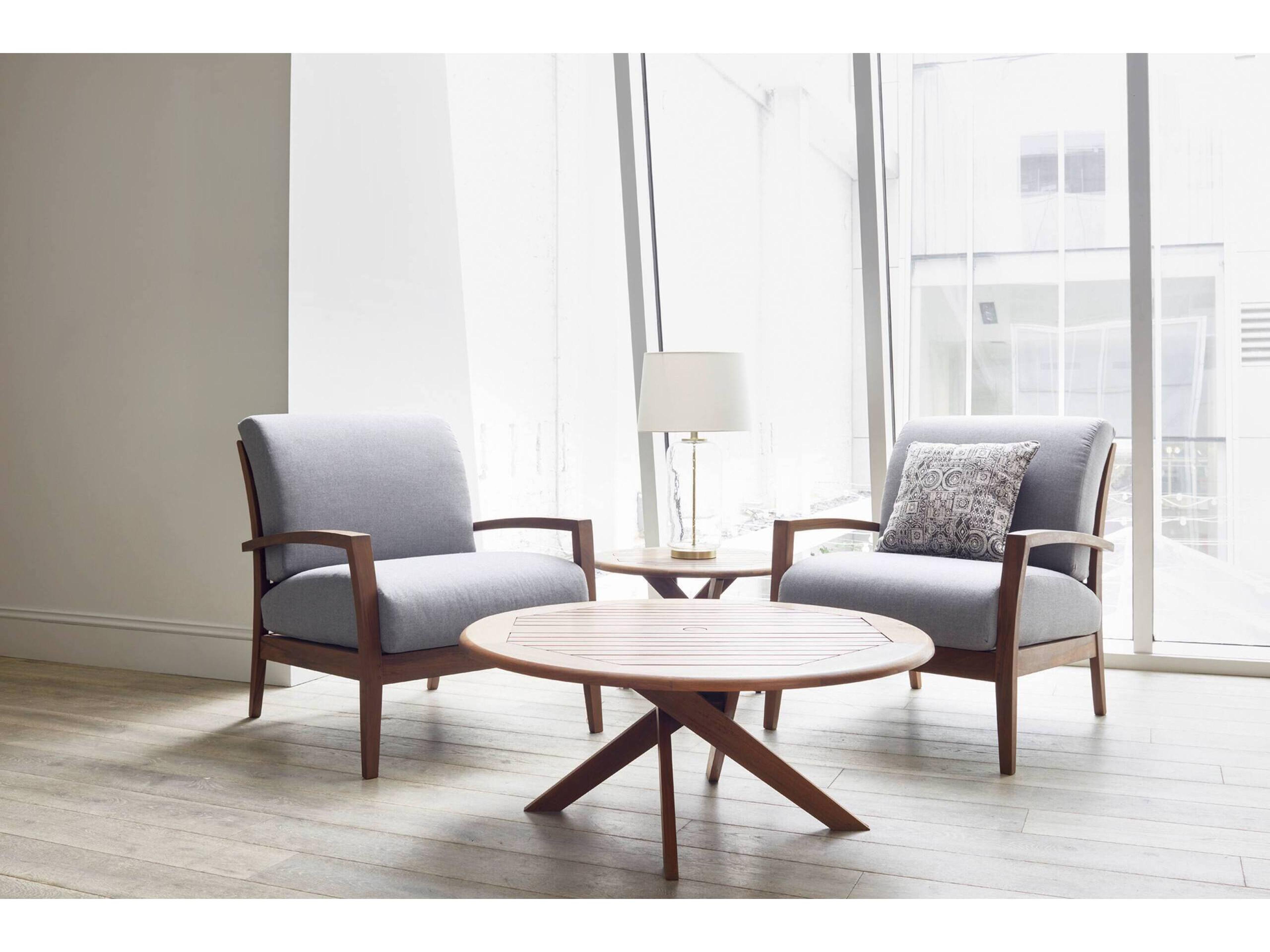 Jensen Outdoor Furniture Topaz IPE 41" Round Coffee Table