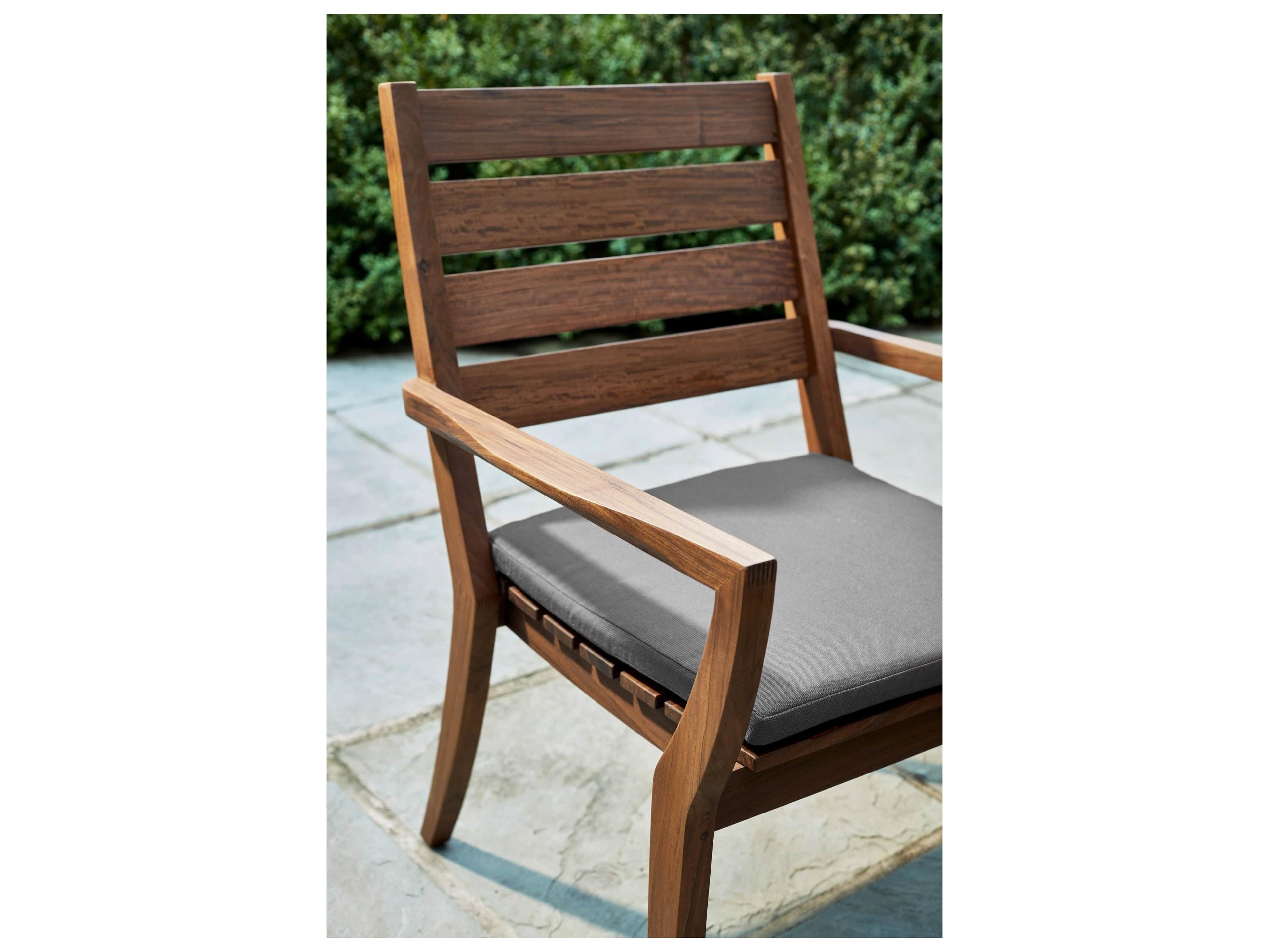 Jensen Outdoor Furniture Laguna IPE Stacking Arm Chair