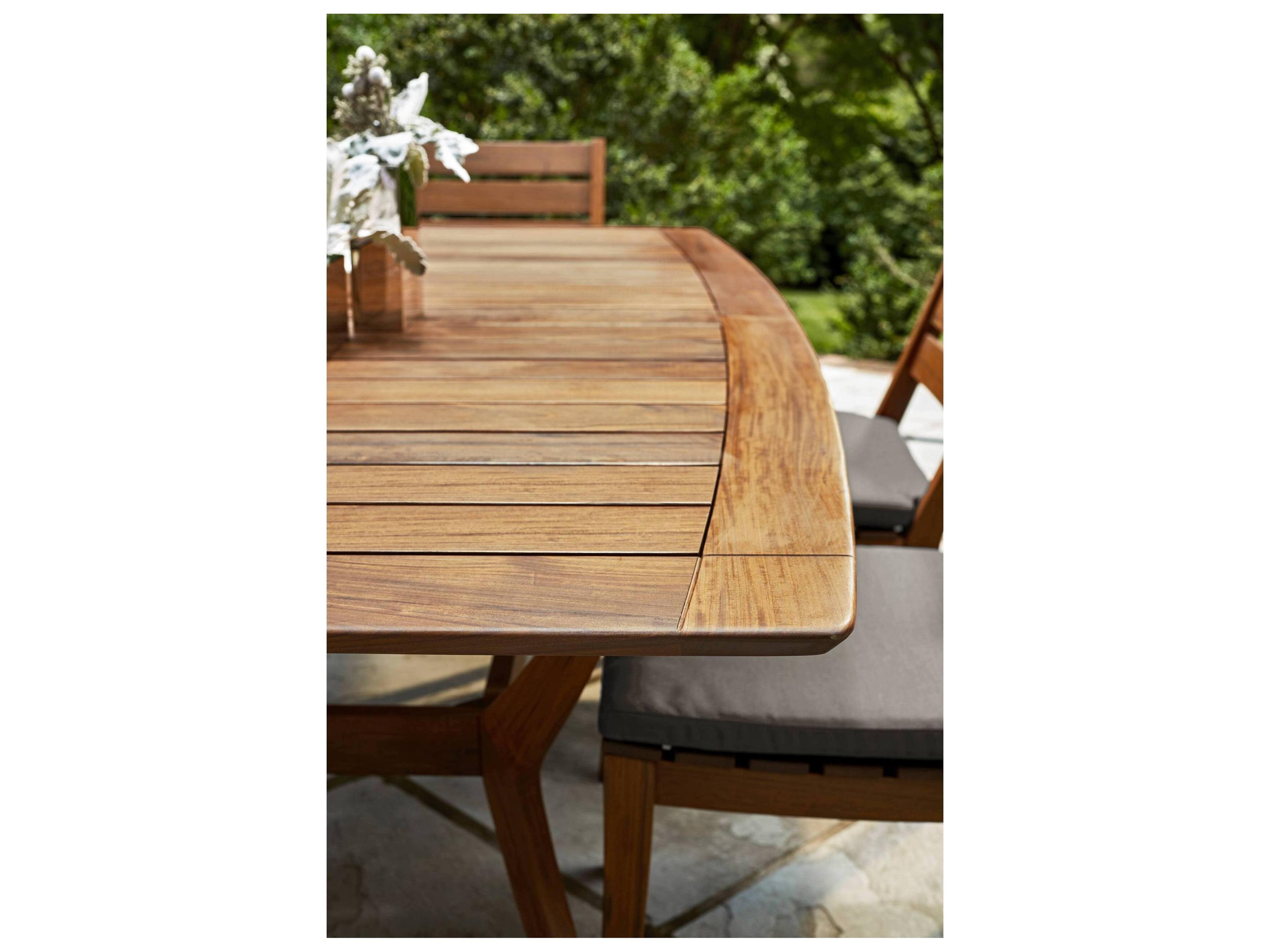 Jensen Outdoor Furniture Laguna IPE 84" x 44" Rectangular Dining Table