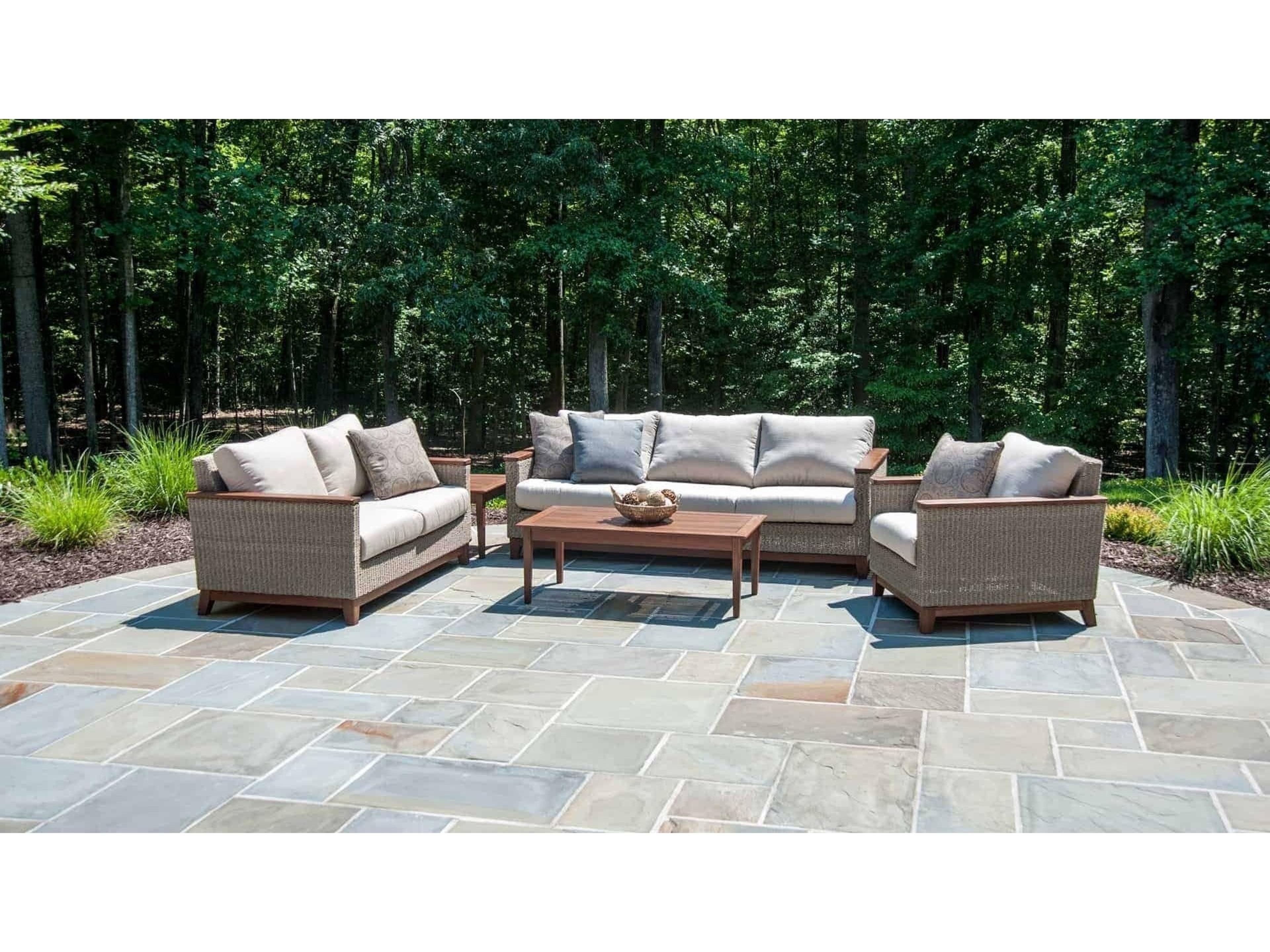 Jensen Outdoor Furniture Coral IPE Loveseat /Natural